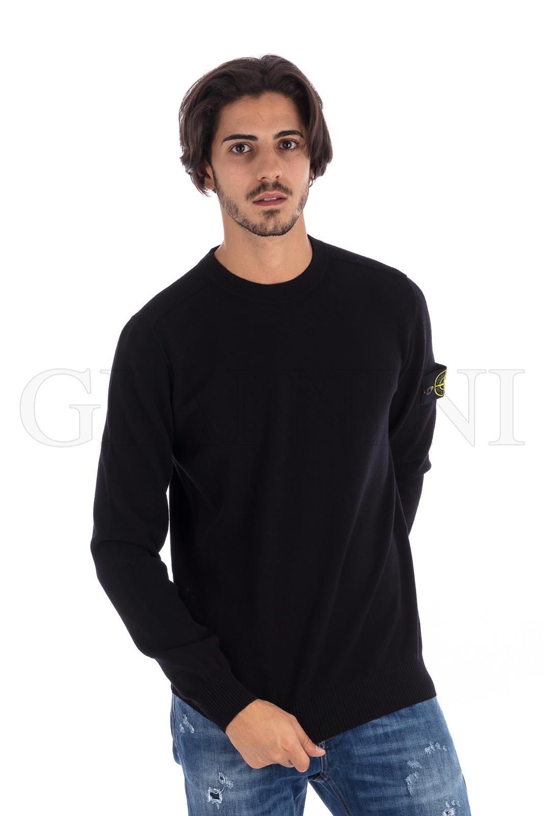 【希少】Stone  ブラック ニット S Stone Island Sweater 7115591a1 | Giannini Shop Online