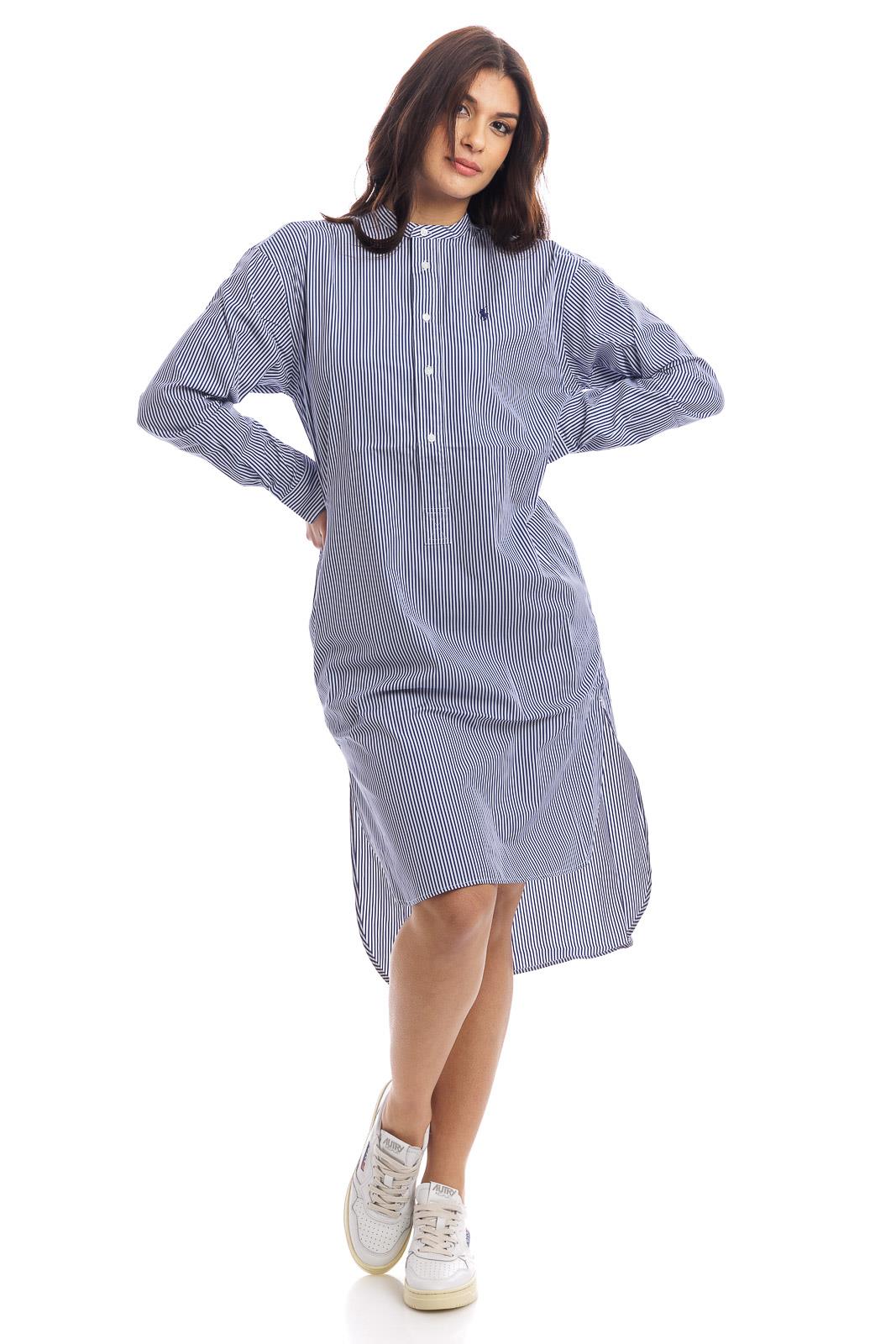 POLO RALPH LAUREN ABITO CAMICIA A RIGHE