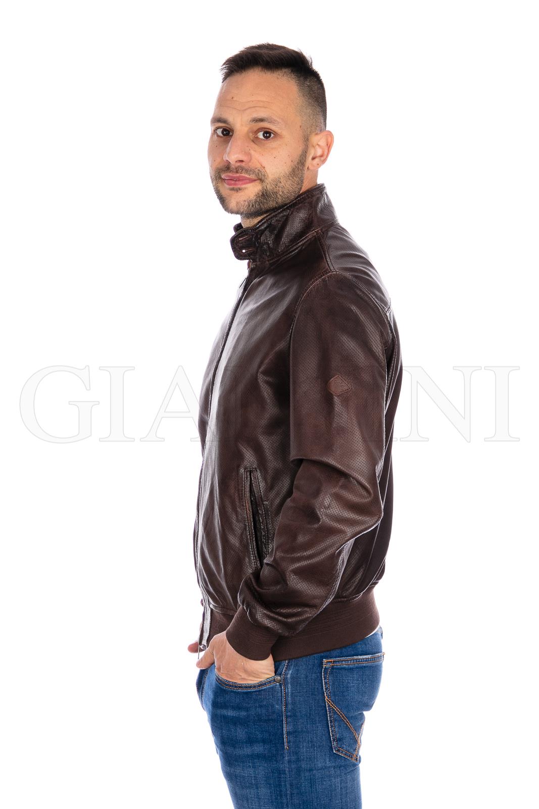 Giubbotto Barracuda Suede Marrone