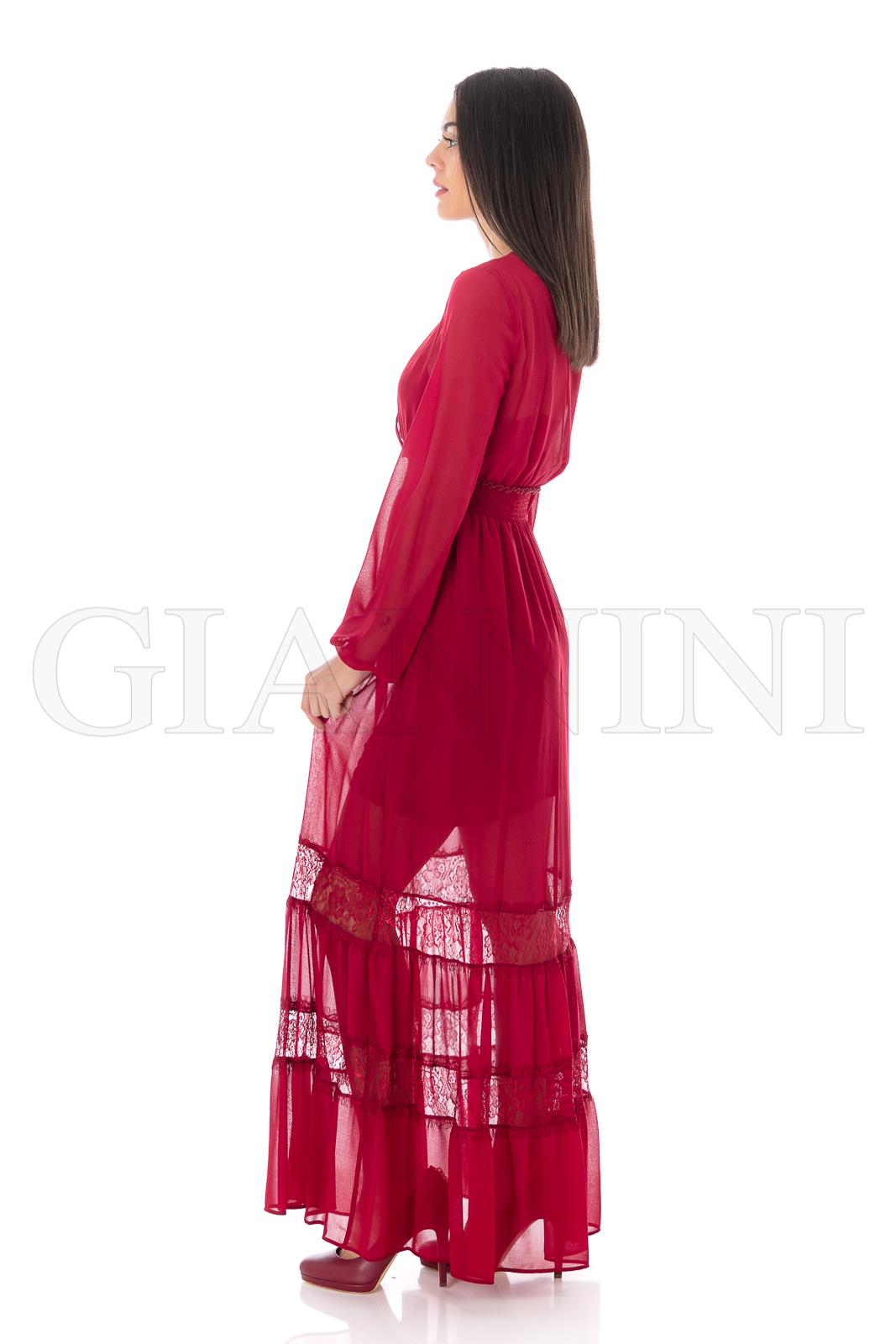 strapless open back dress LIU・JO RED DRESS – Dressing my Way main image 1