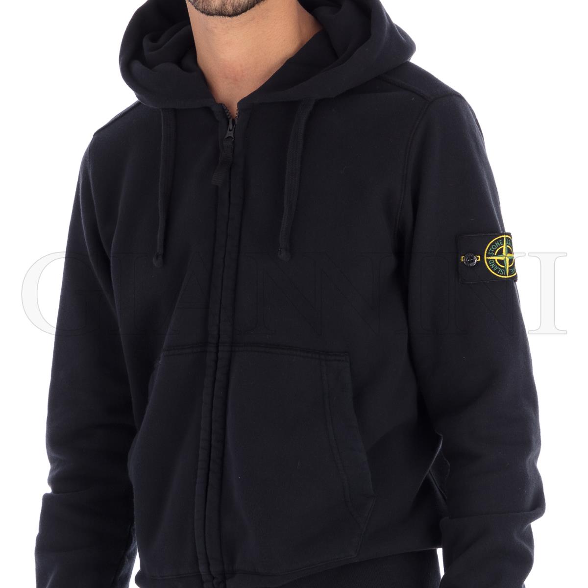 Stone  Felpa Bermuda S ブラック Stone Island - Cotton Fleece Bermuda Shorts | HBX