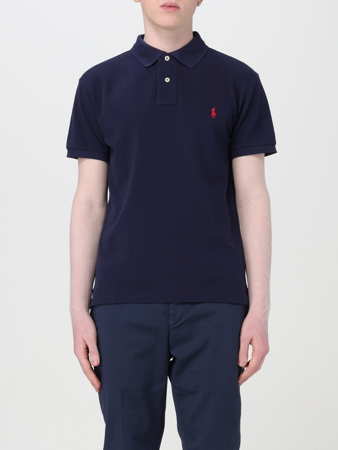 Polo Ralph Lauren Polo Mm Slim In Cotone