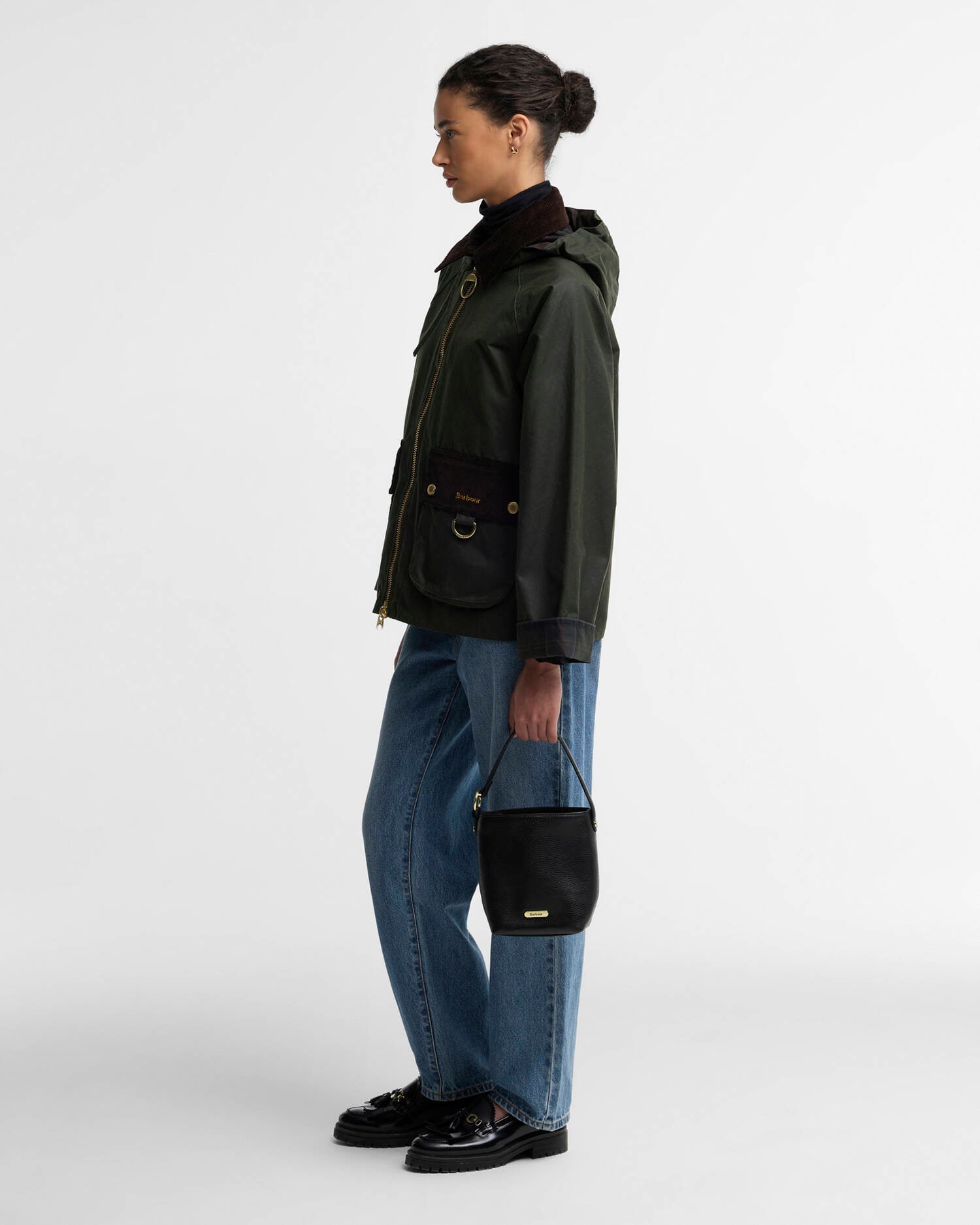 BARBOUR GIACCA IN WAX DONNA