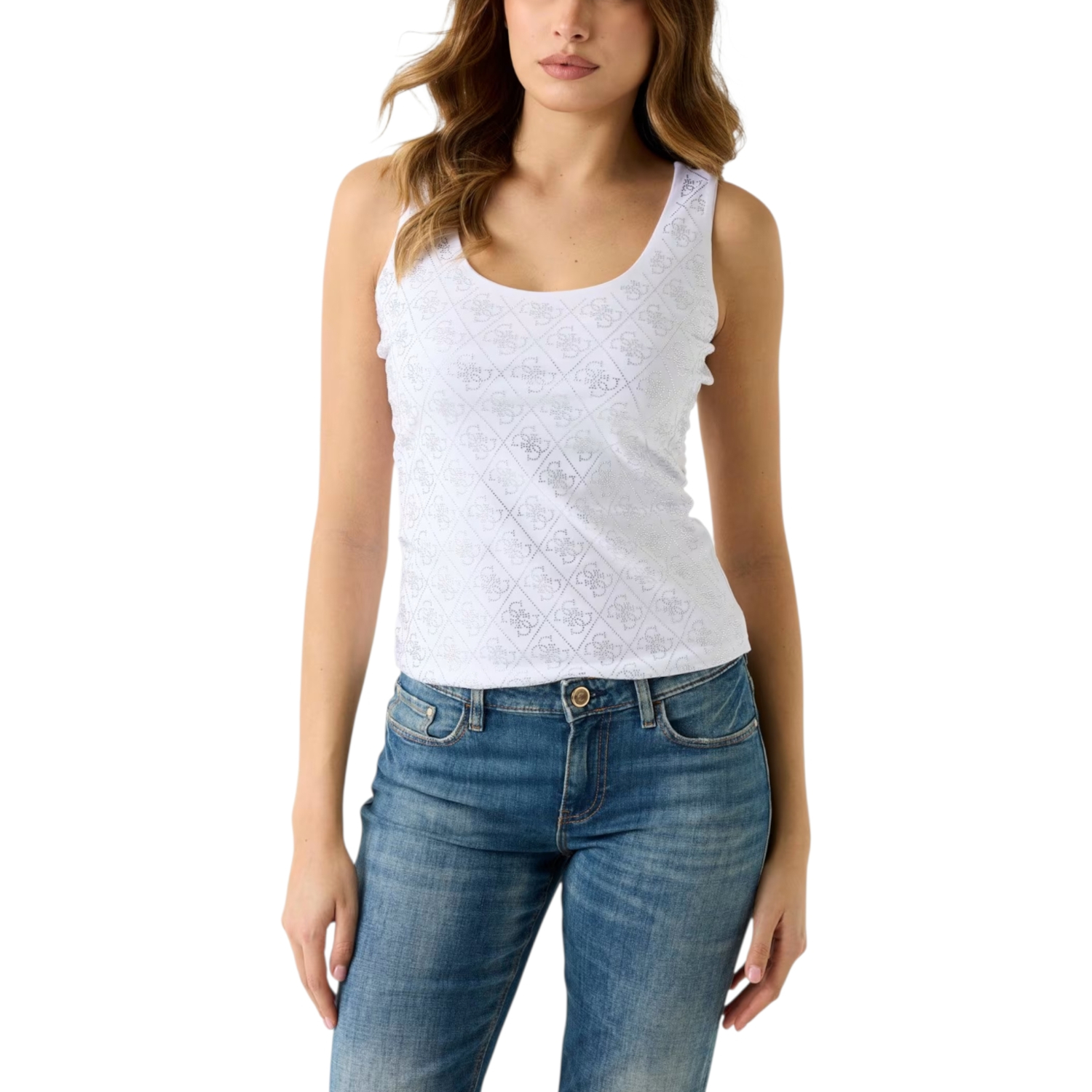 GUESS JEANS CANOTTA DONNA