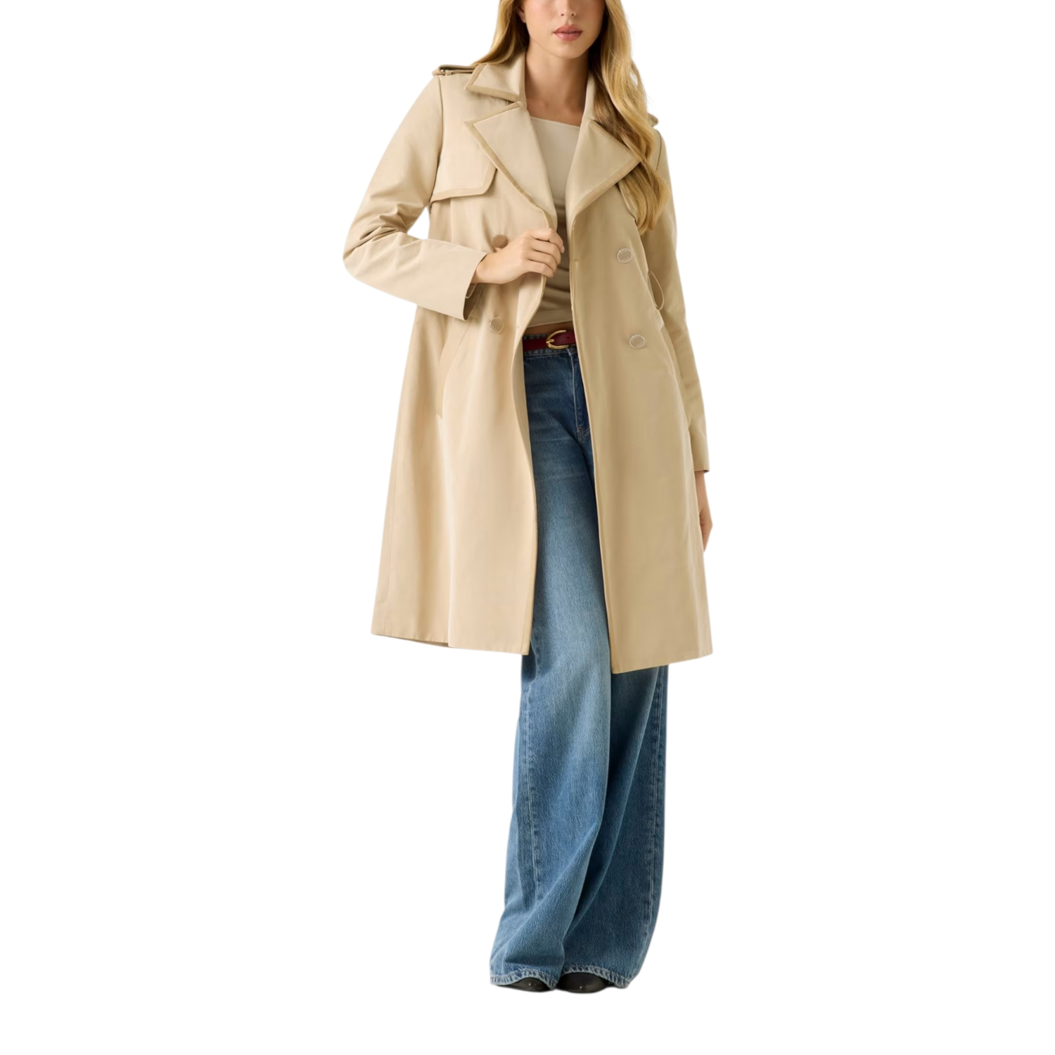 GUESS JEANS TRENCH DONNA