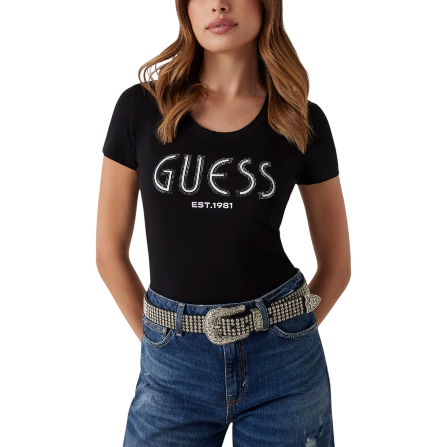GUESS JEANS T-SHIRT DONNA