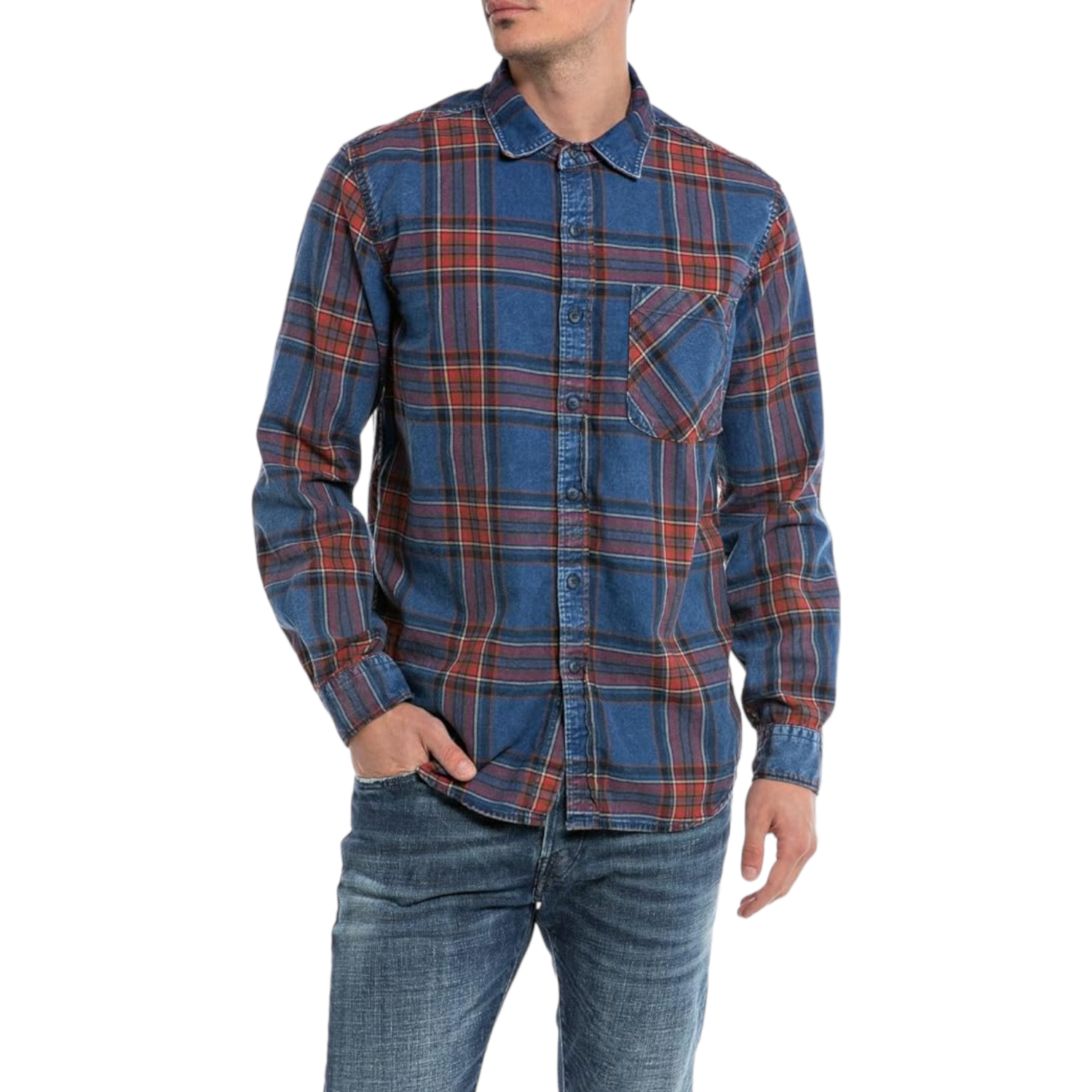 REPLAY CAMICIA UOMO