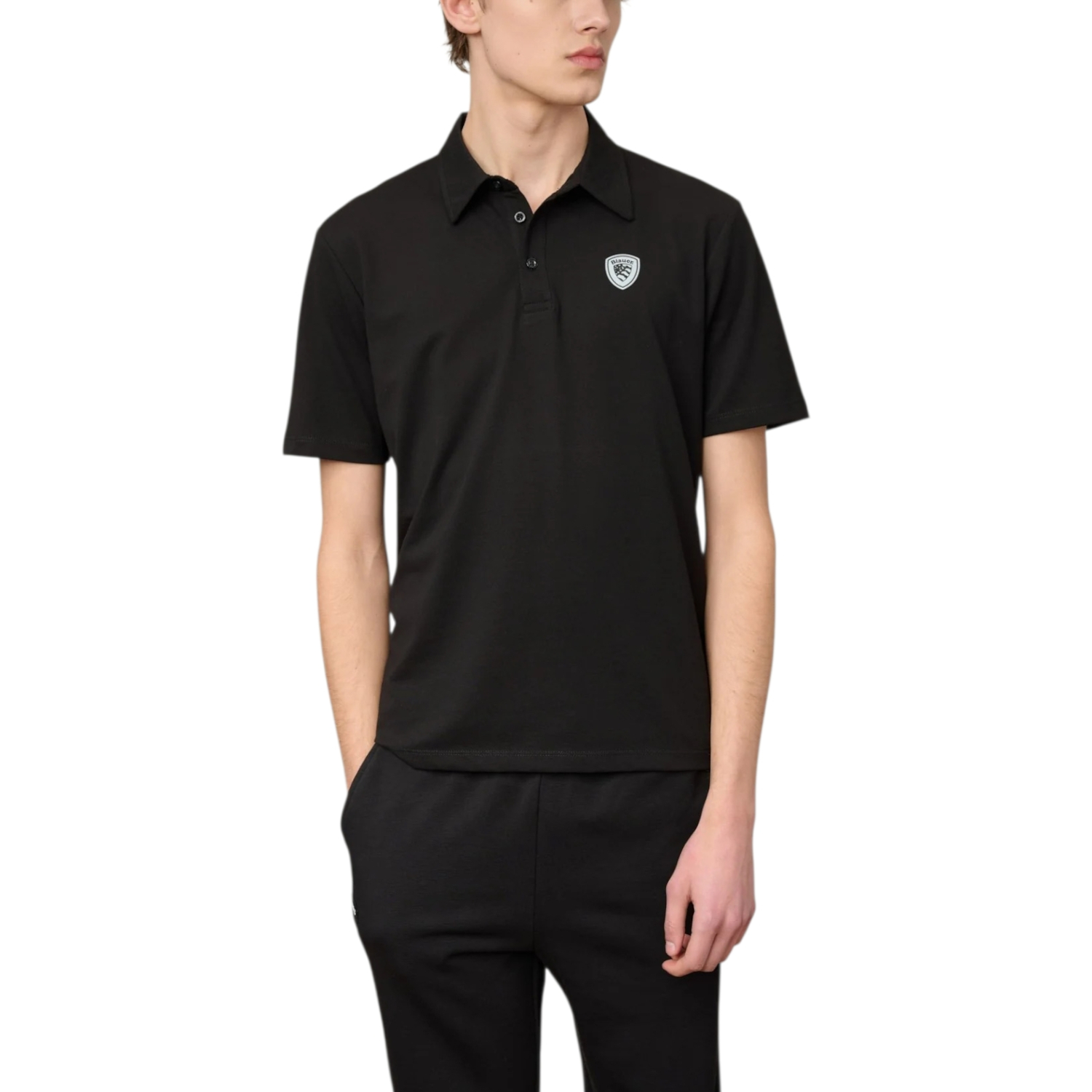 BLAUER POLO UOMO