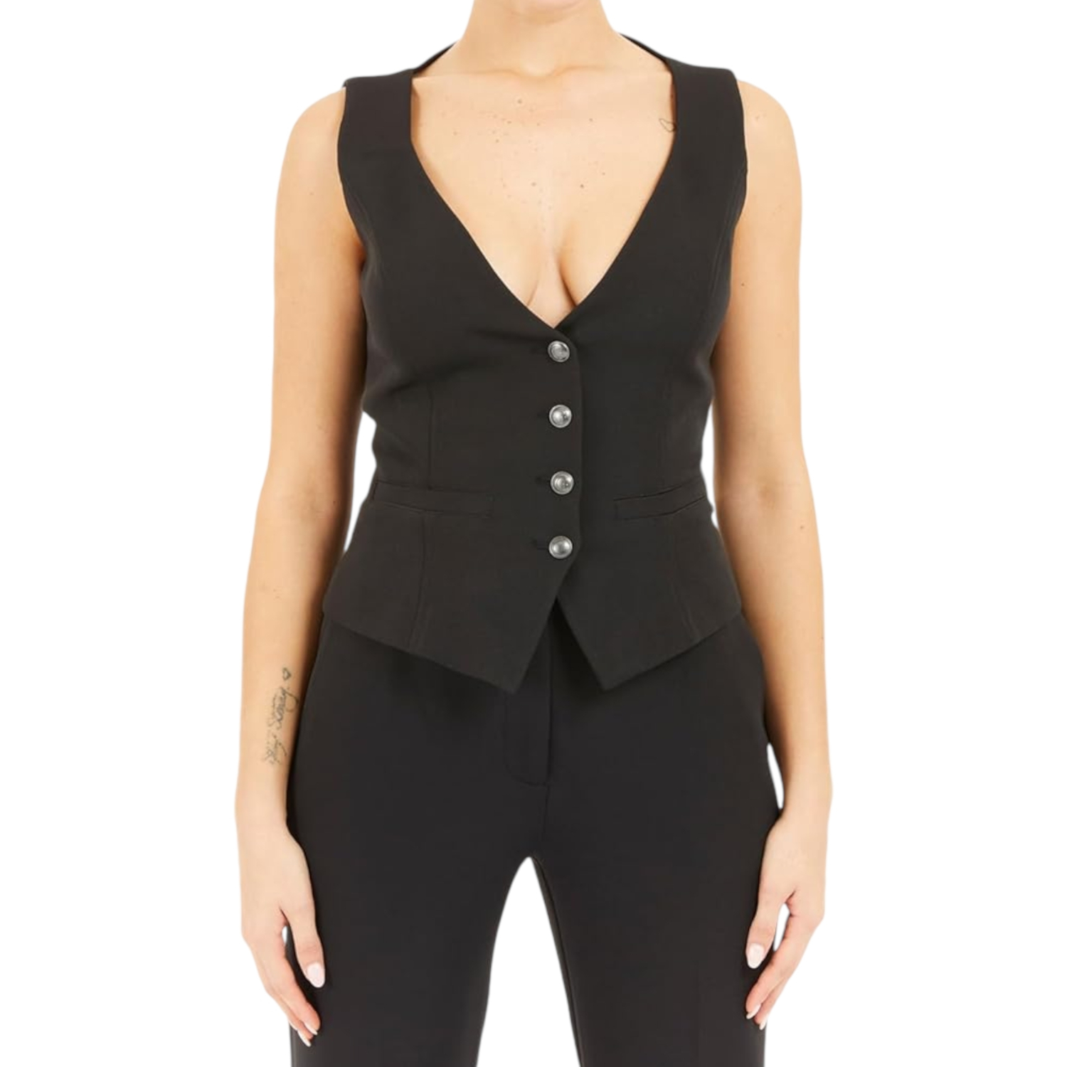 GUESS JEANS GILET DONNA