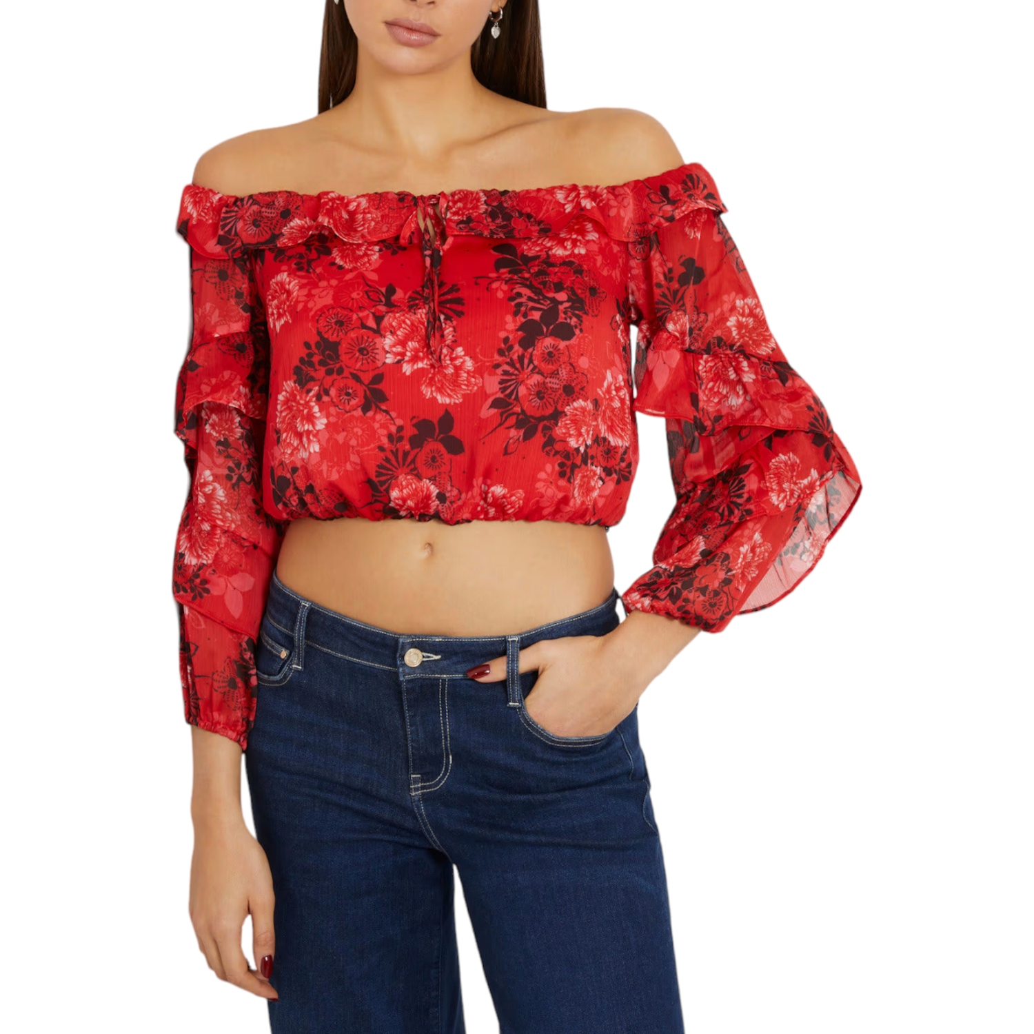 GUESS JEANS TOP DONNA