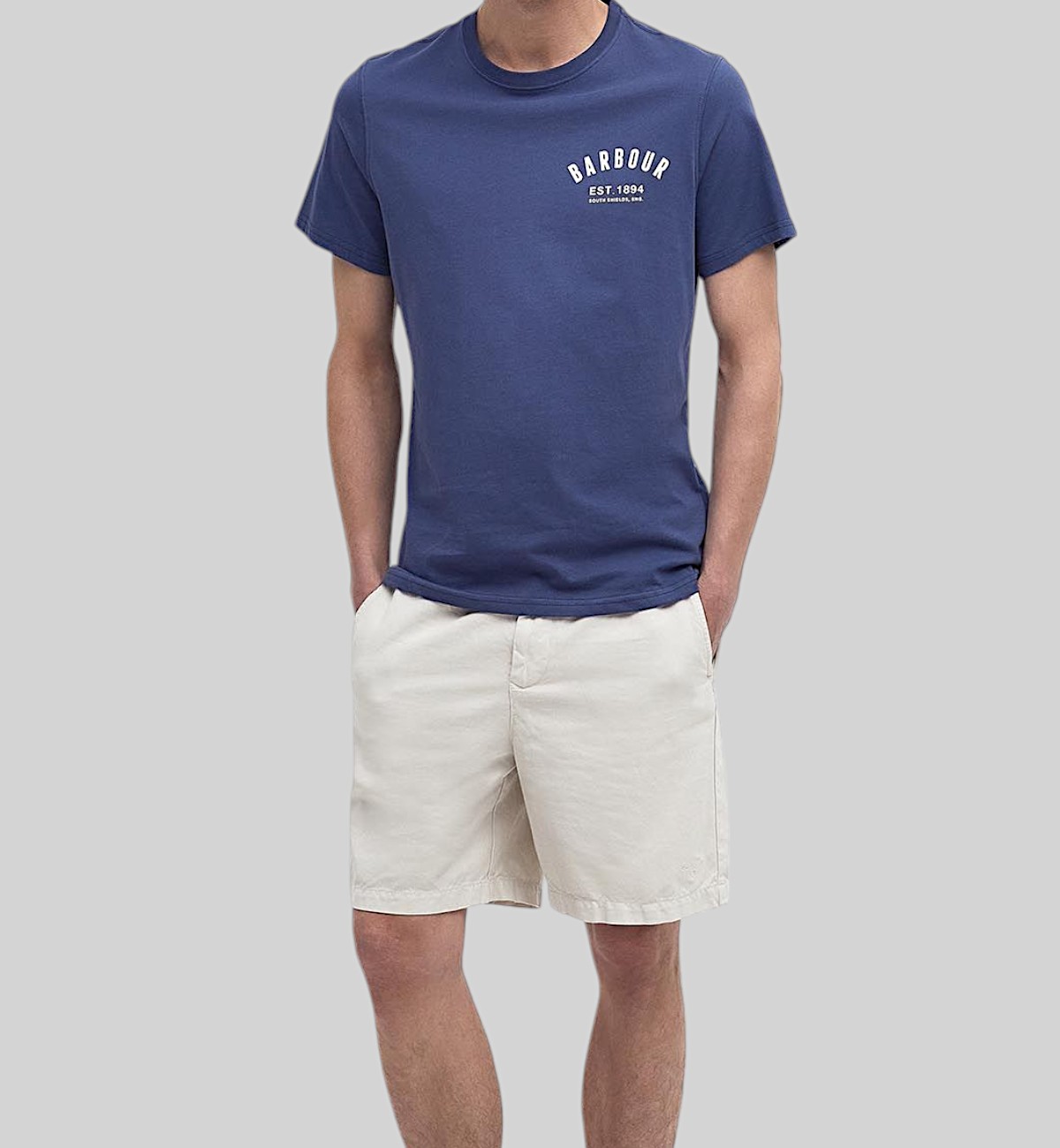 BARBOUR T. SHIRT PURO COTONE