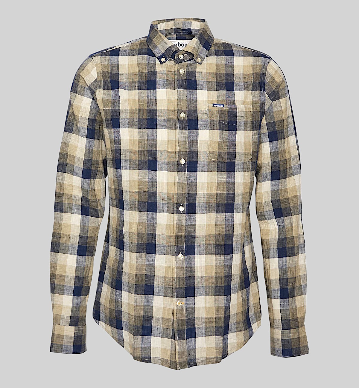 BARBOUR CAMICIA B. DOWN PURO COTONE