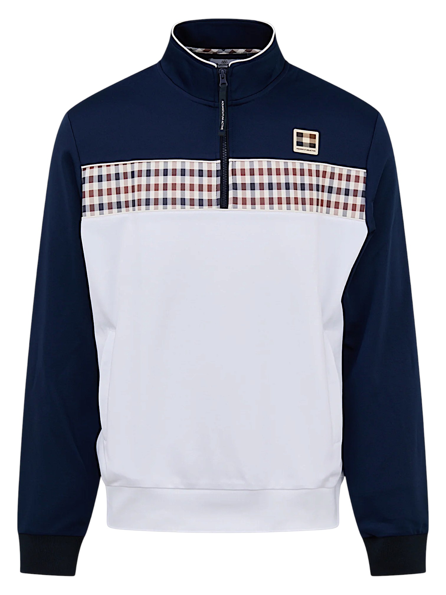 AQUASCUTUM ACTIVE 1/4 ZIP TRACKTOP 0562