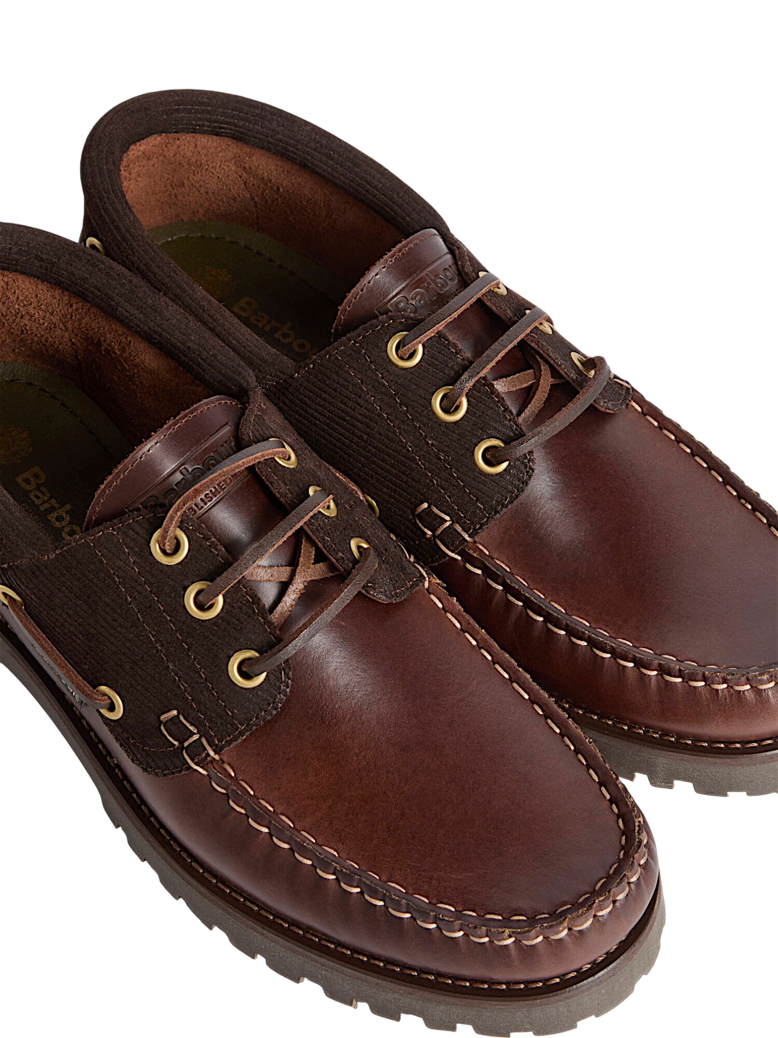 BARBOUR SCARPE PELLE