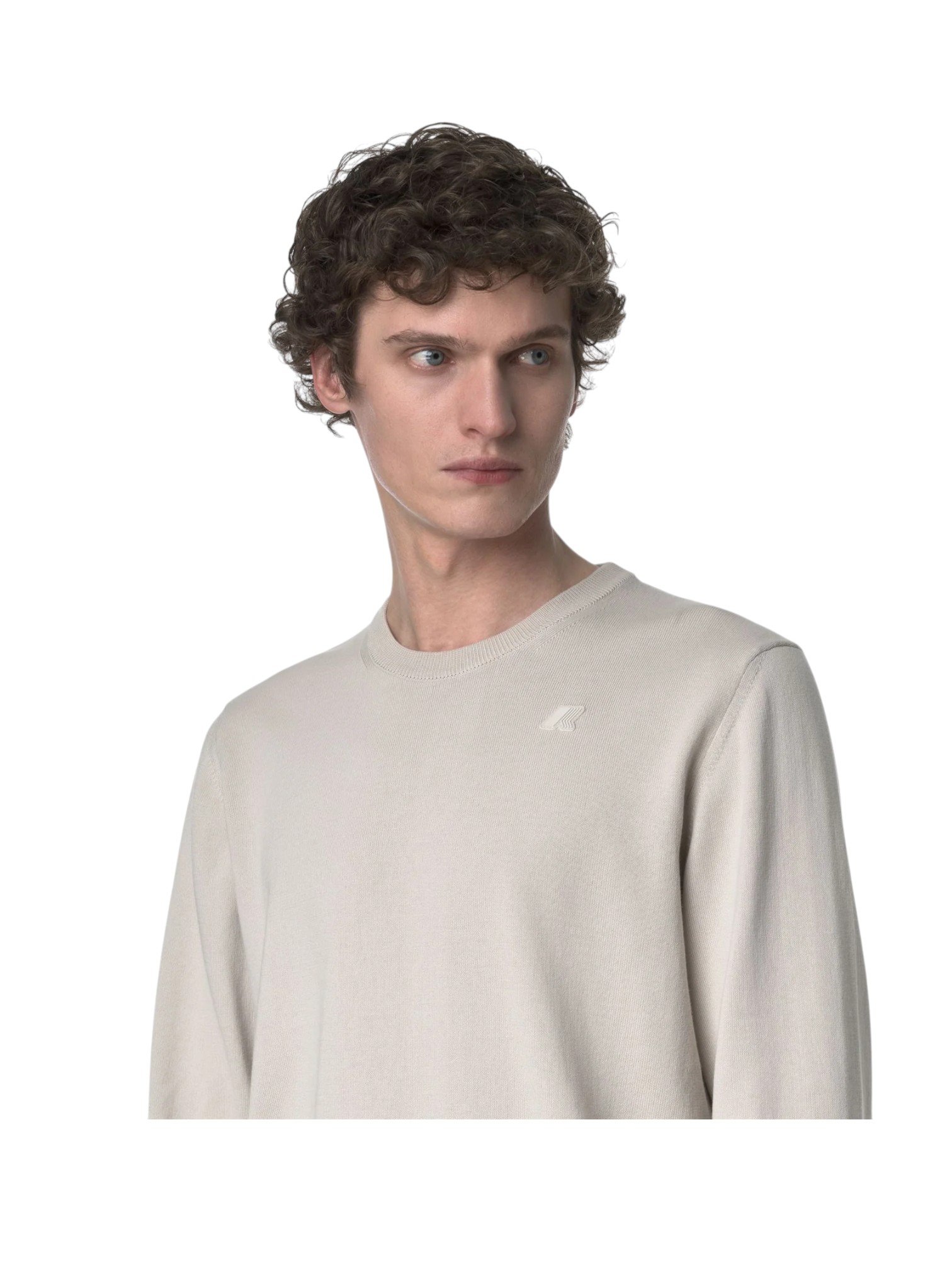 K-WAY MAGLIA GIROCOLLO PURO COTONE