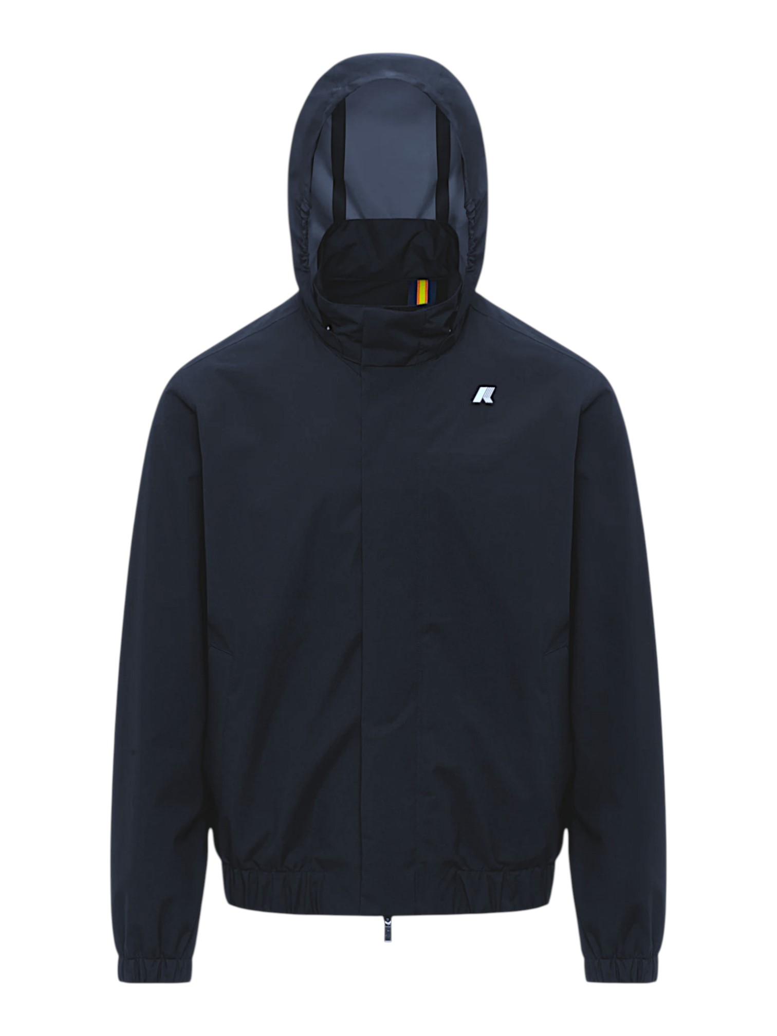 K-WAY GIUBBINO ZIP CAPPUCCIO STACCABILE