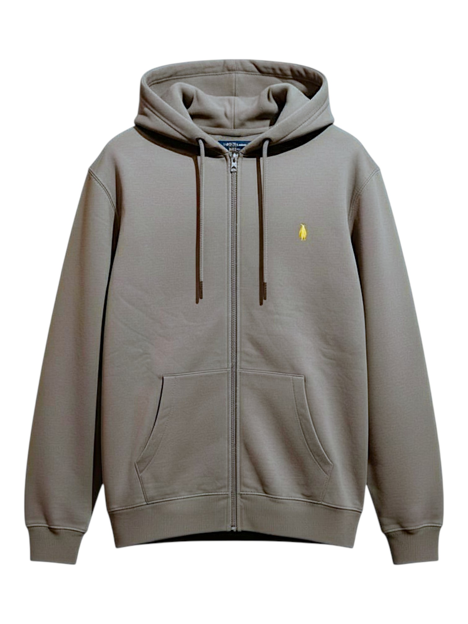 WALTBAY FELPA ZIP CAPPUCCIO