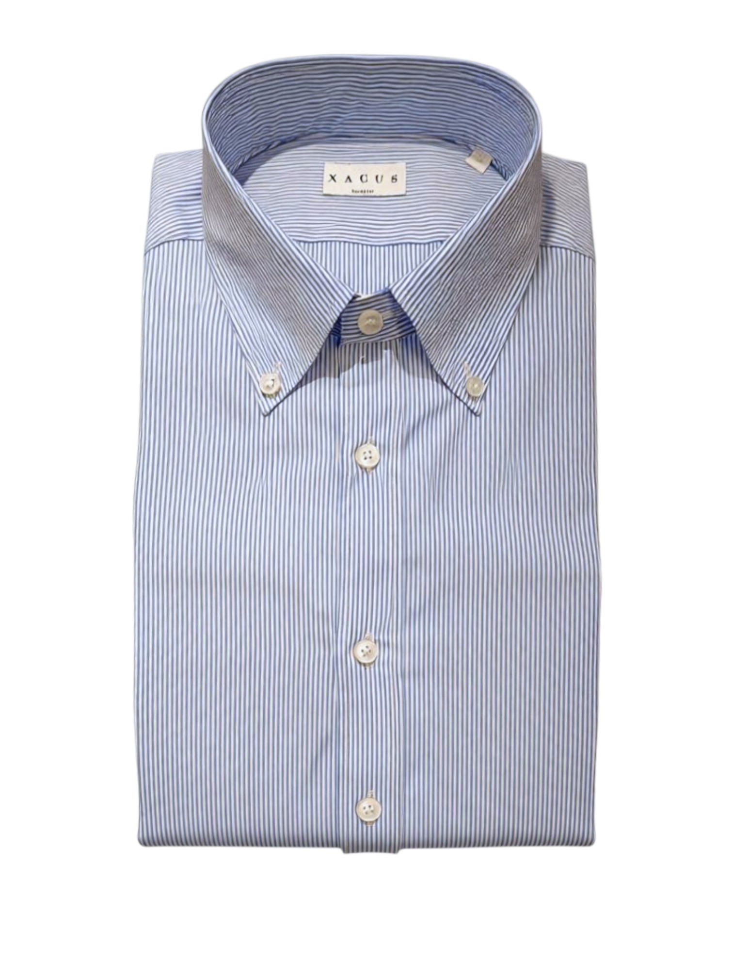 XACUS CAMICIA B. DOWN PURO COTONE MANICA LUNGA