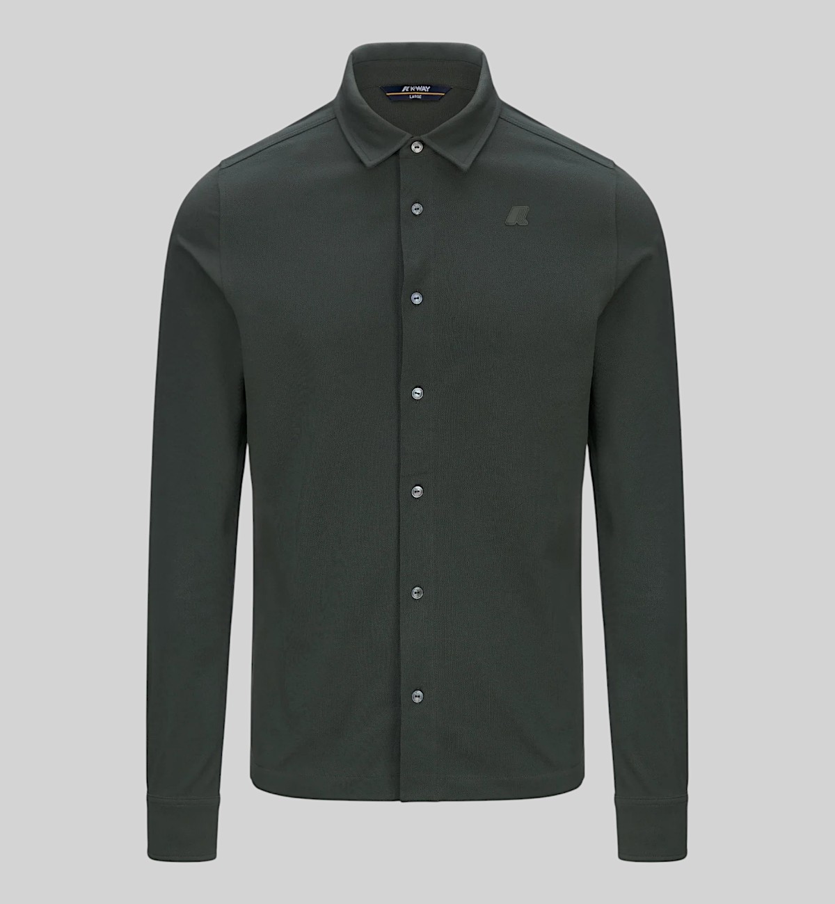 K-WAY CAMICIA COTONE PIQUET