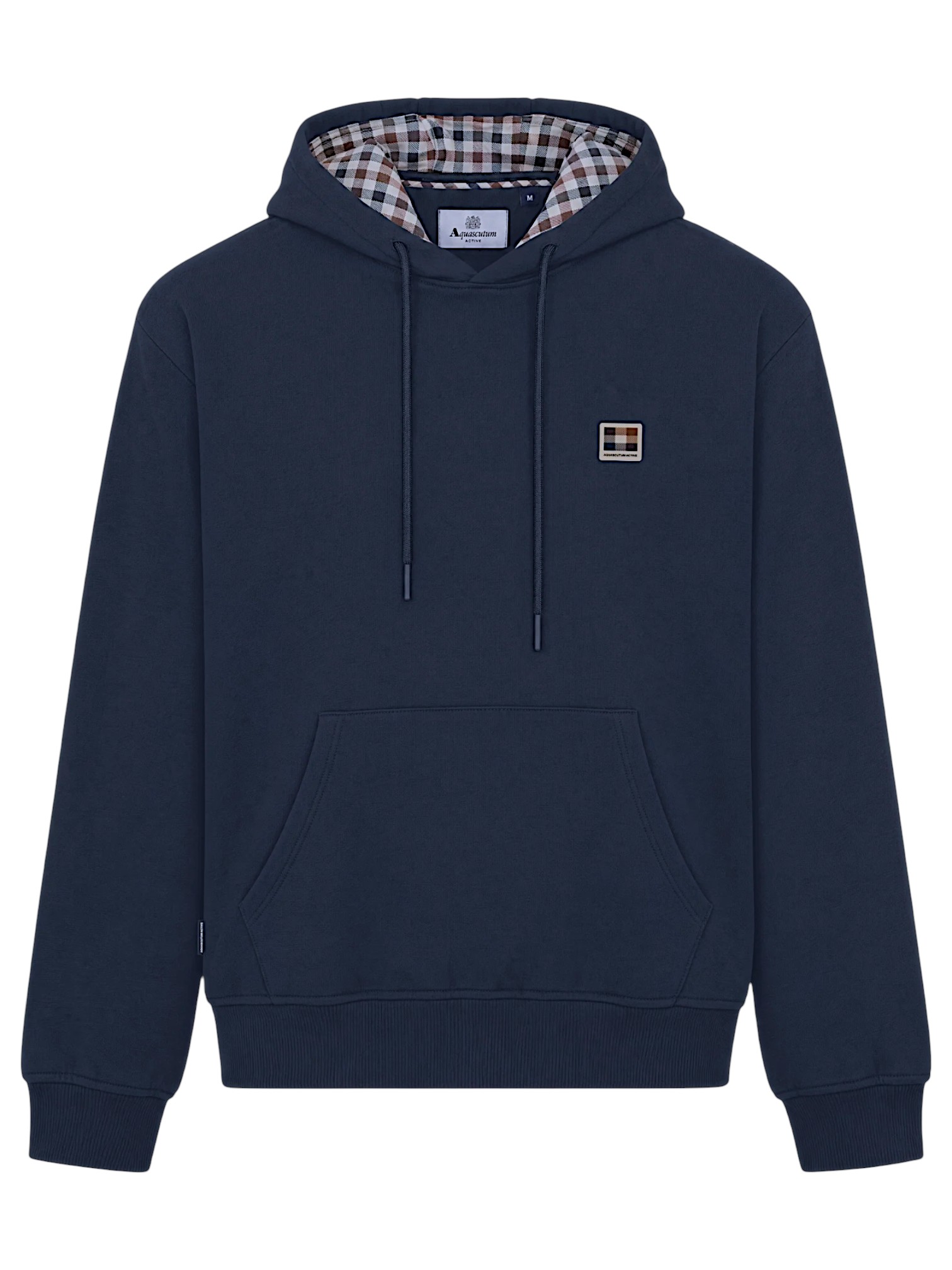 AQUASCUTUM ACTIVE BADGE HOODIE FLEECE SW016 0562