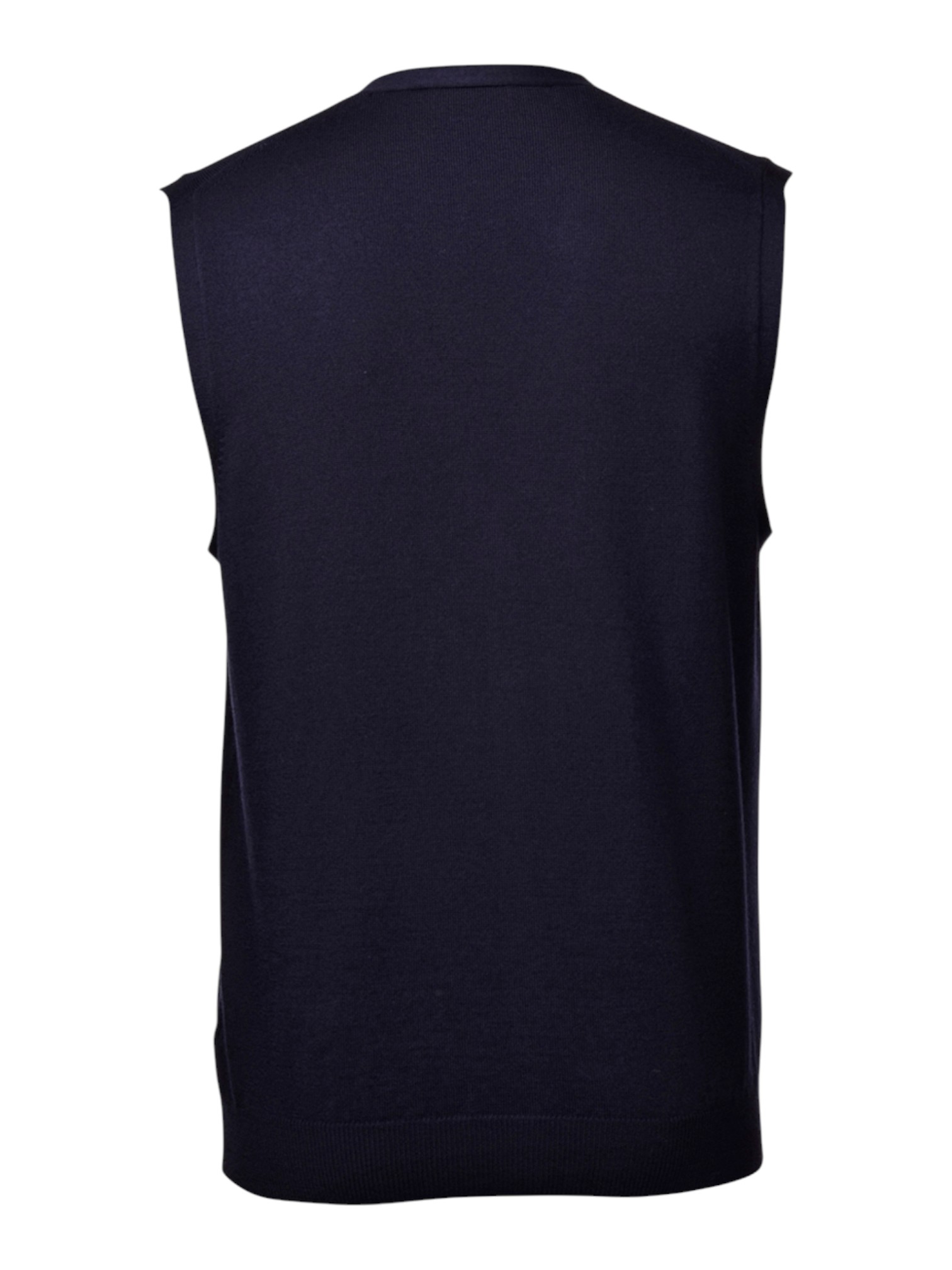 GRAN SASSO MAGLIA GILET APERTO PURA LANA MERINO