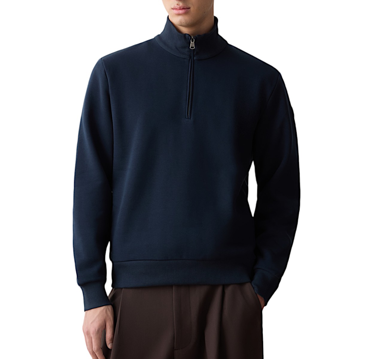 COLMAR FELPA MEZZA ZIP