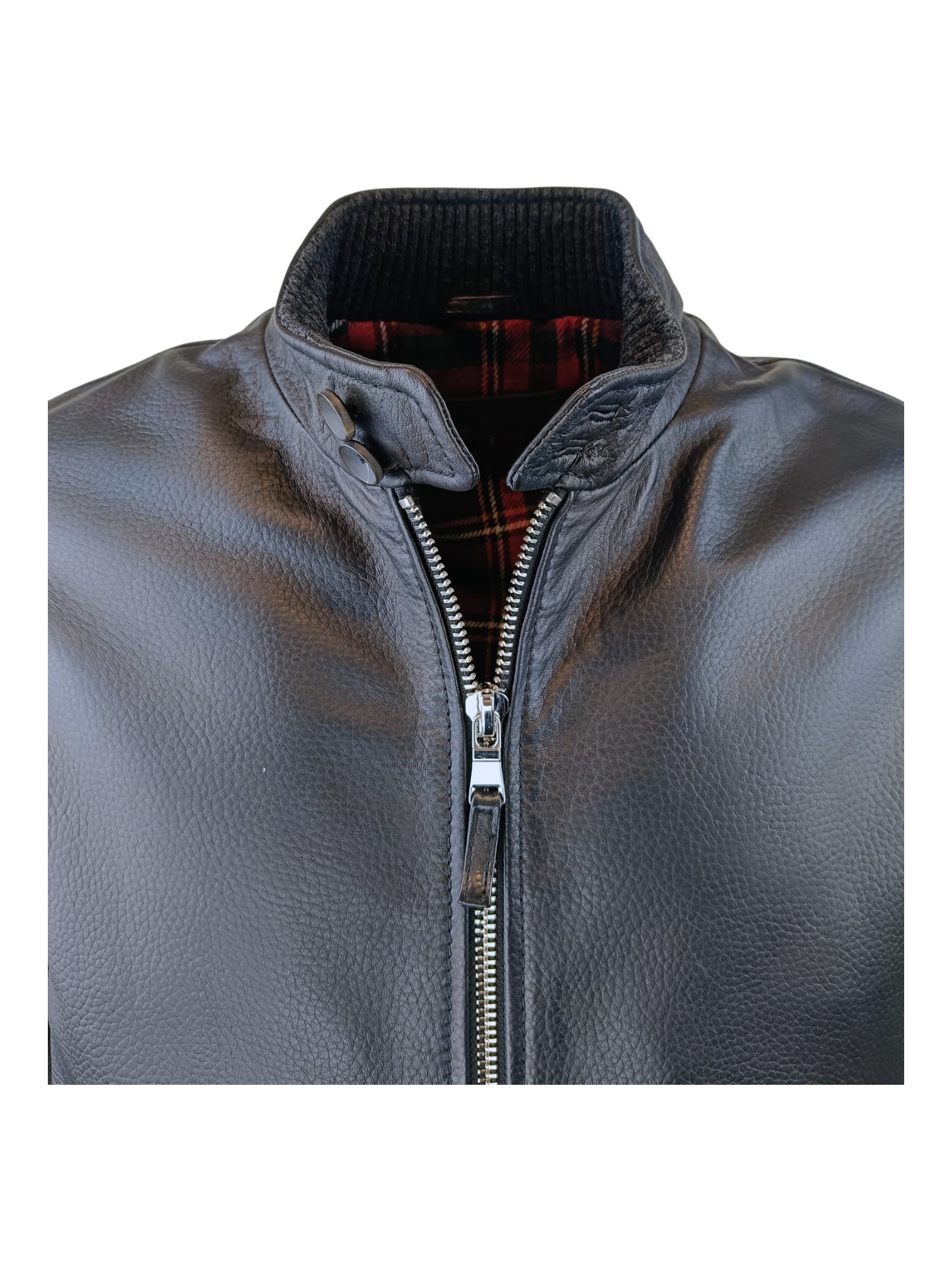 THE JACK LEATHERS GIUBBOTTO PELLE IMPERMEABILE