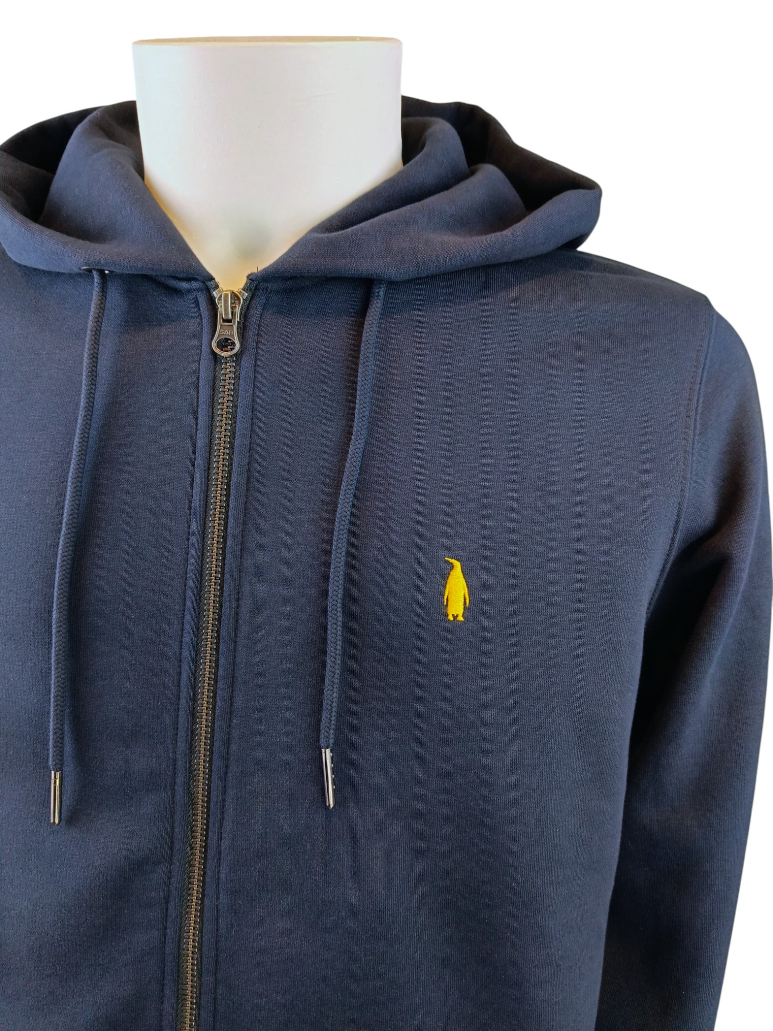 WALTBAY FELPA ZIP CAPPUCCIO