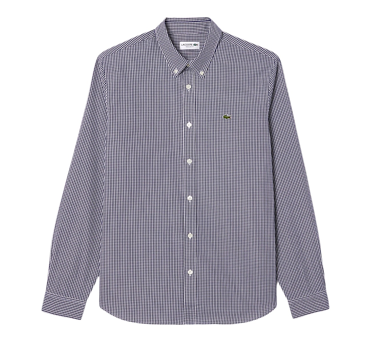 LACOSTE CAMICIA B. DOWN PURO COTONE