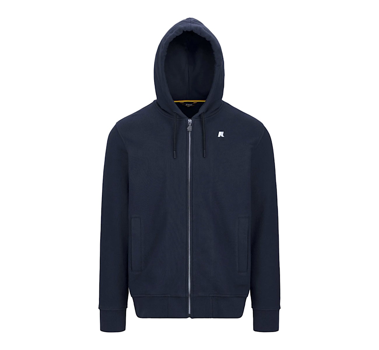 K-WAY FELPA ZIP CAPPUCCIO