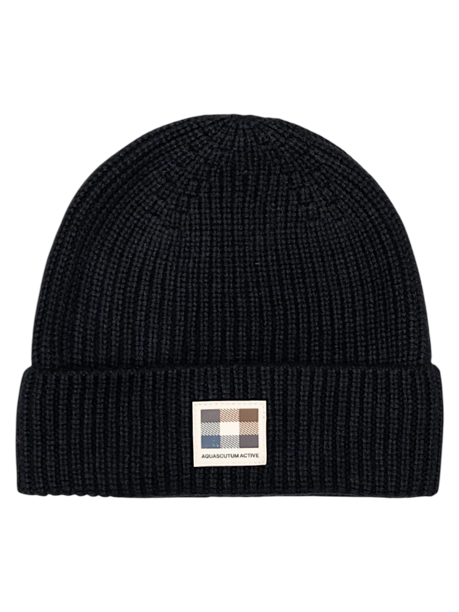 AQUASCUTUM ACTIVE RUBBER PATCH BEANIE 0562