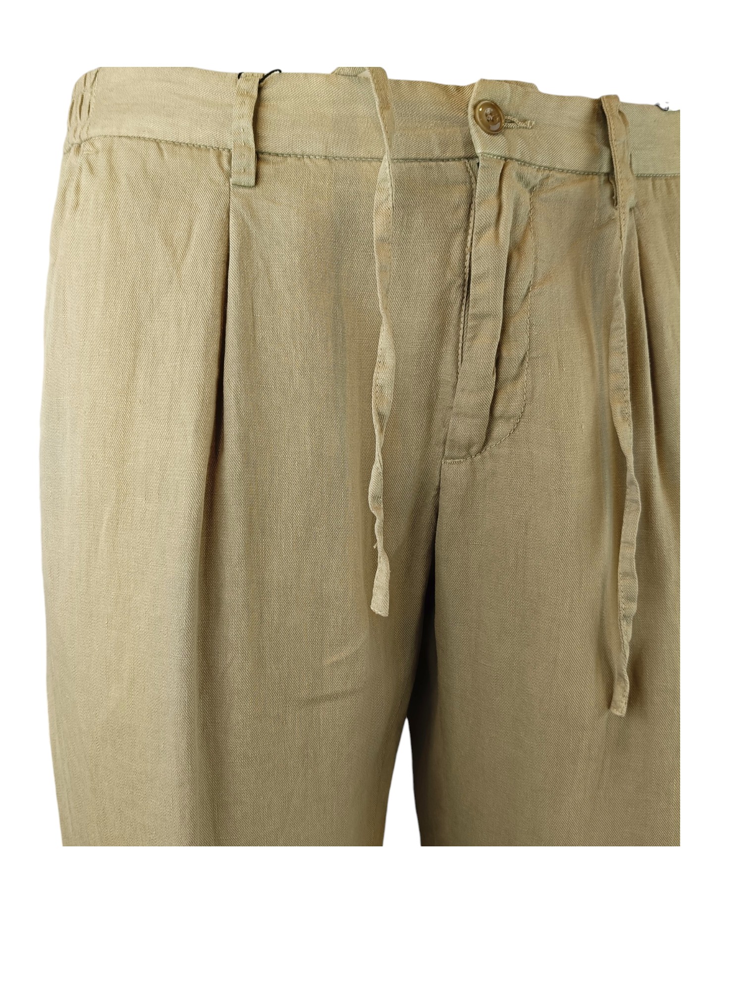 AT.P.CO. PANTALONE LACCI PURO LINO