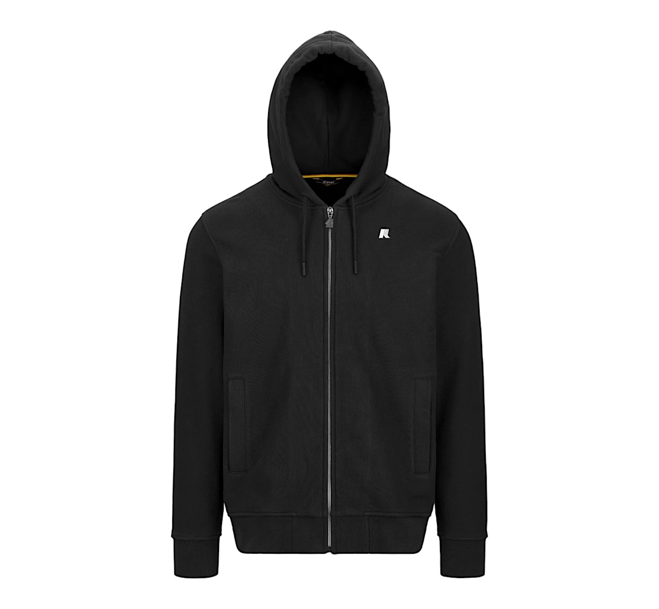 K-WAY FELPA ZIP CAPPUCCIO