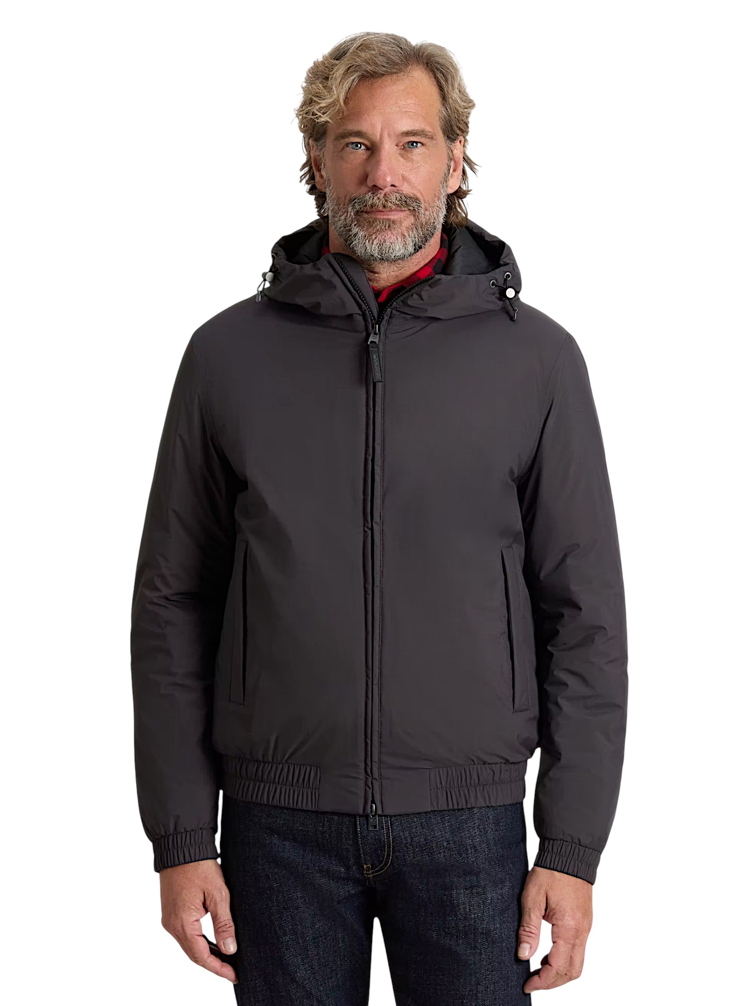 WOOLRICH CFWOOU2182MRUT5415 MICRO RIPSTOP HOODED JKT 0562