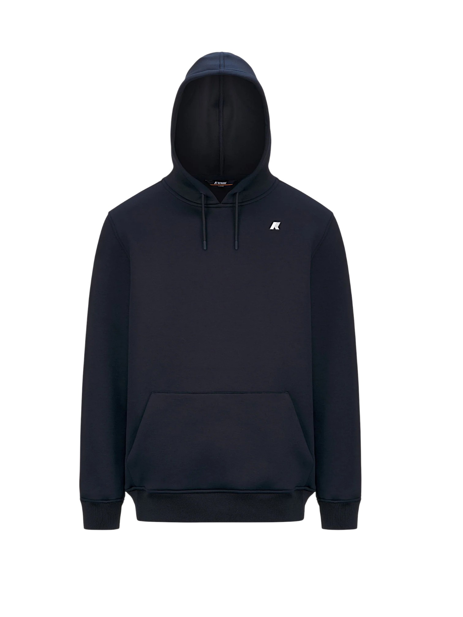 K-WAY FELPA ZIP CAPPUCCIO TECNICA
