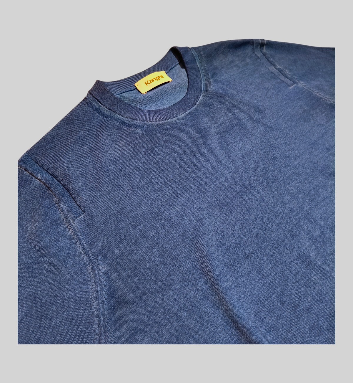 KANGRA MAGLIA GIROCOLLO PURO COTONE