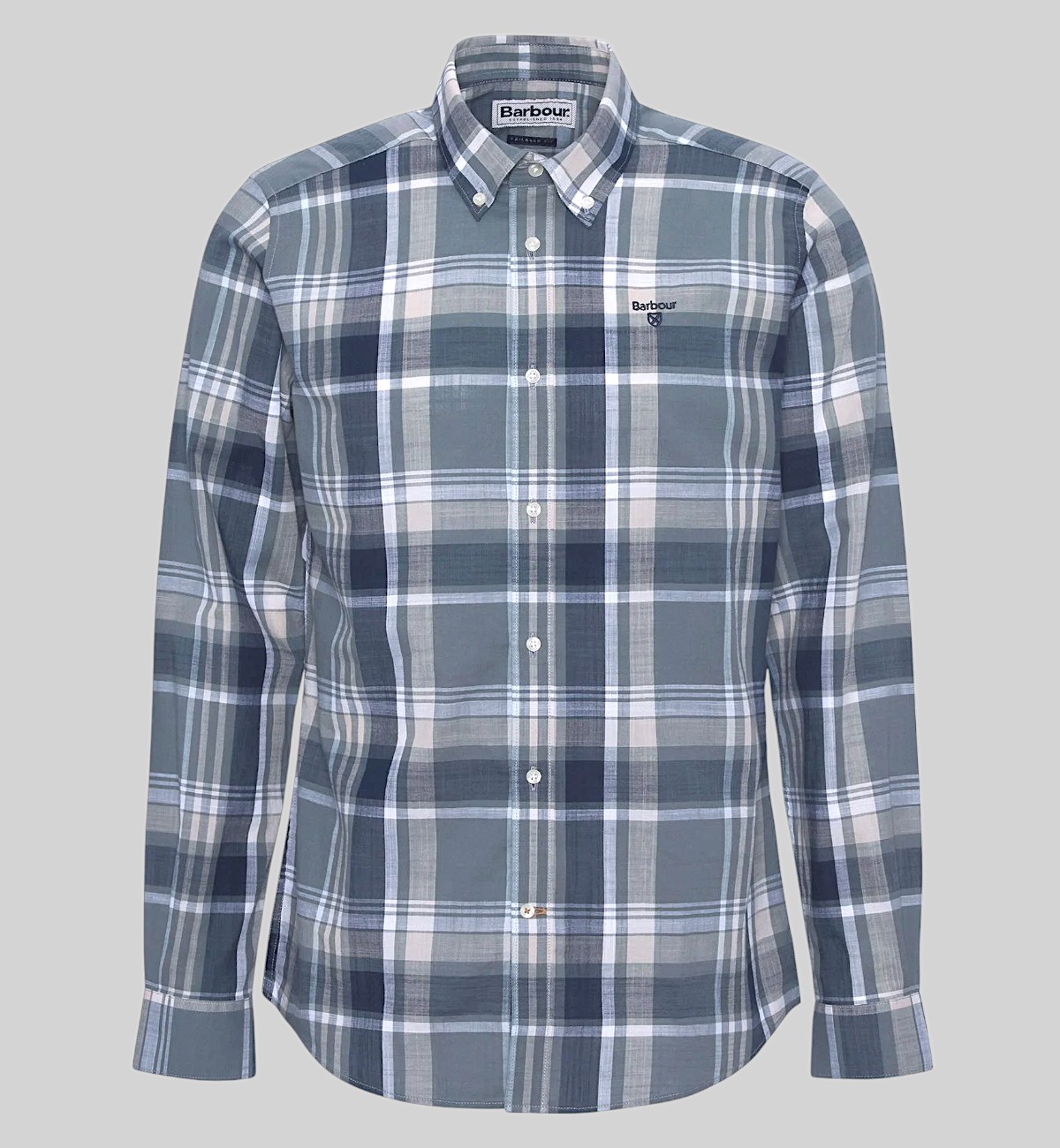 BARBOUR CAMICIA B. DOWN PURO COTONE