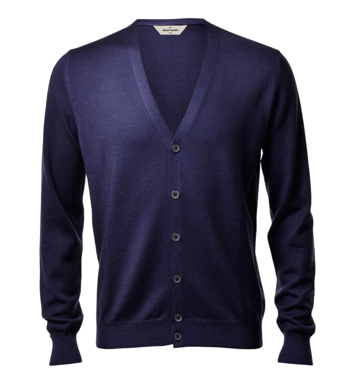 GRAN SASSO MAGLIA CARDIGAN PURA LANA MERINO