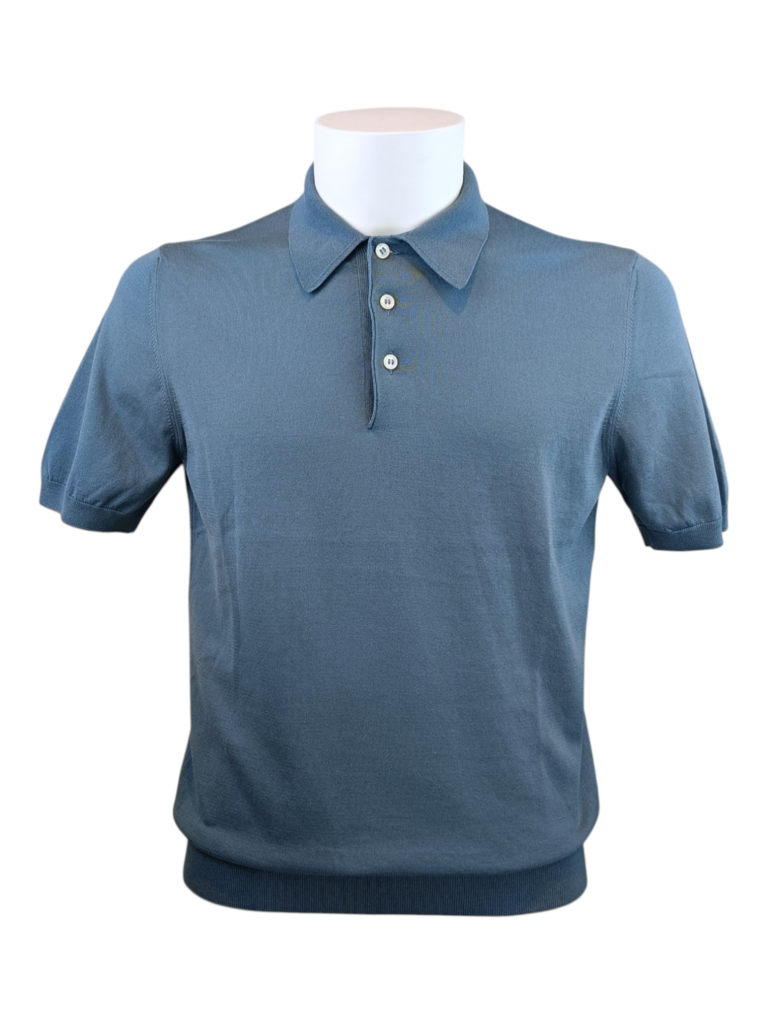 GRAN SASSO POLO TRICOT COTONE MANICA CORTA