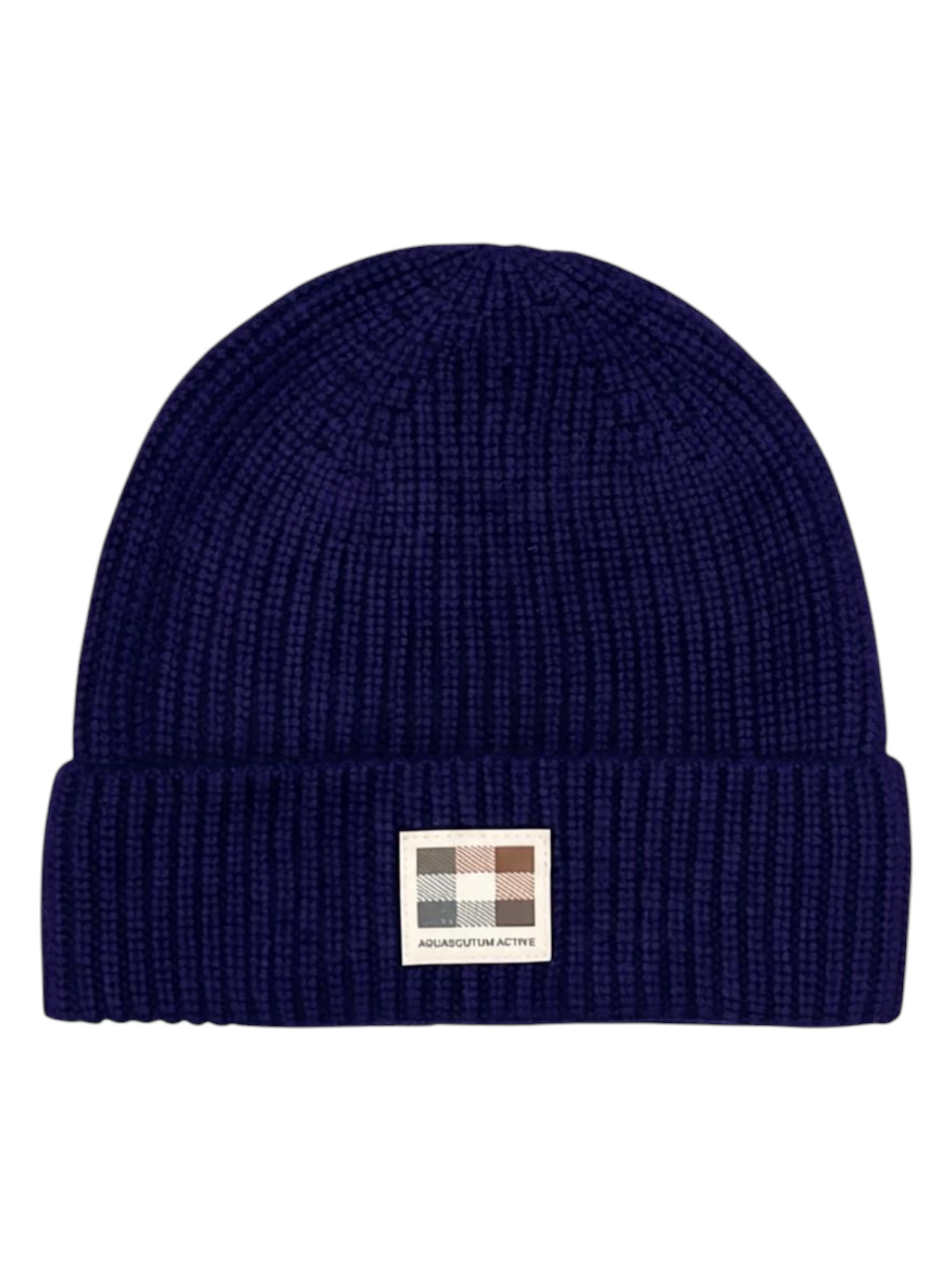 AQUASCUTUM ACTIVE RUBBER PATCH BEANIE 0562