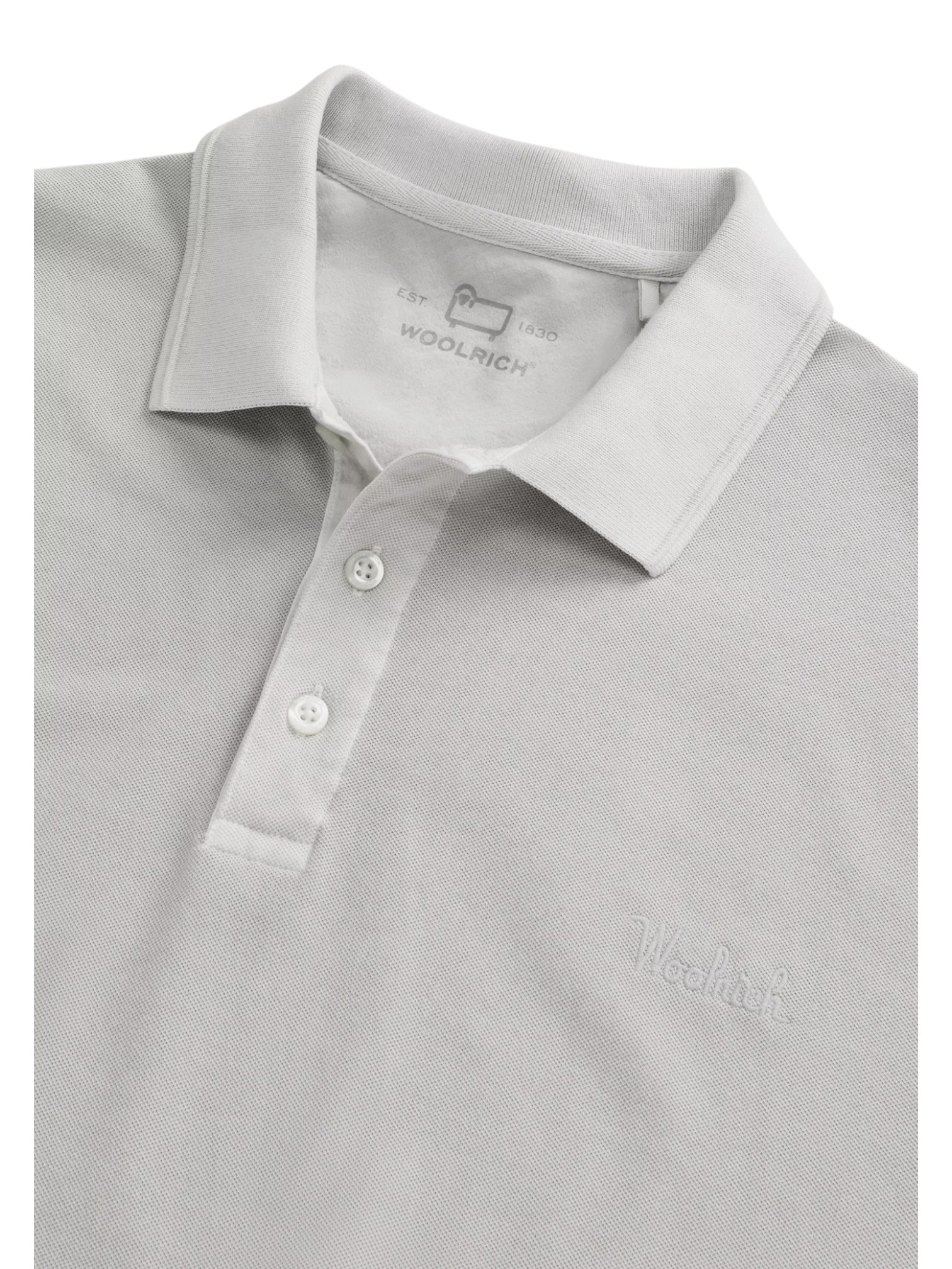 WOOLRICH POLO PIQUET VINTAGE PURO COTONE MANICA CORTA
