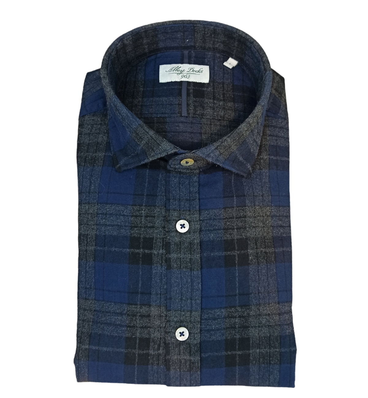 ALLEY DOCKS CAMICIA COTONE FLANELLATO