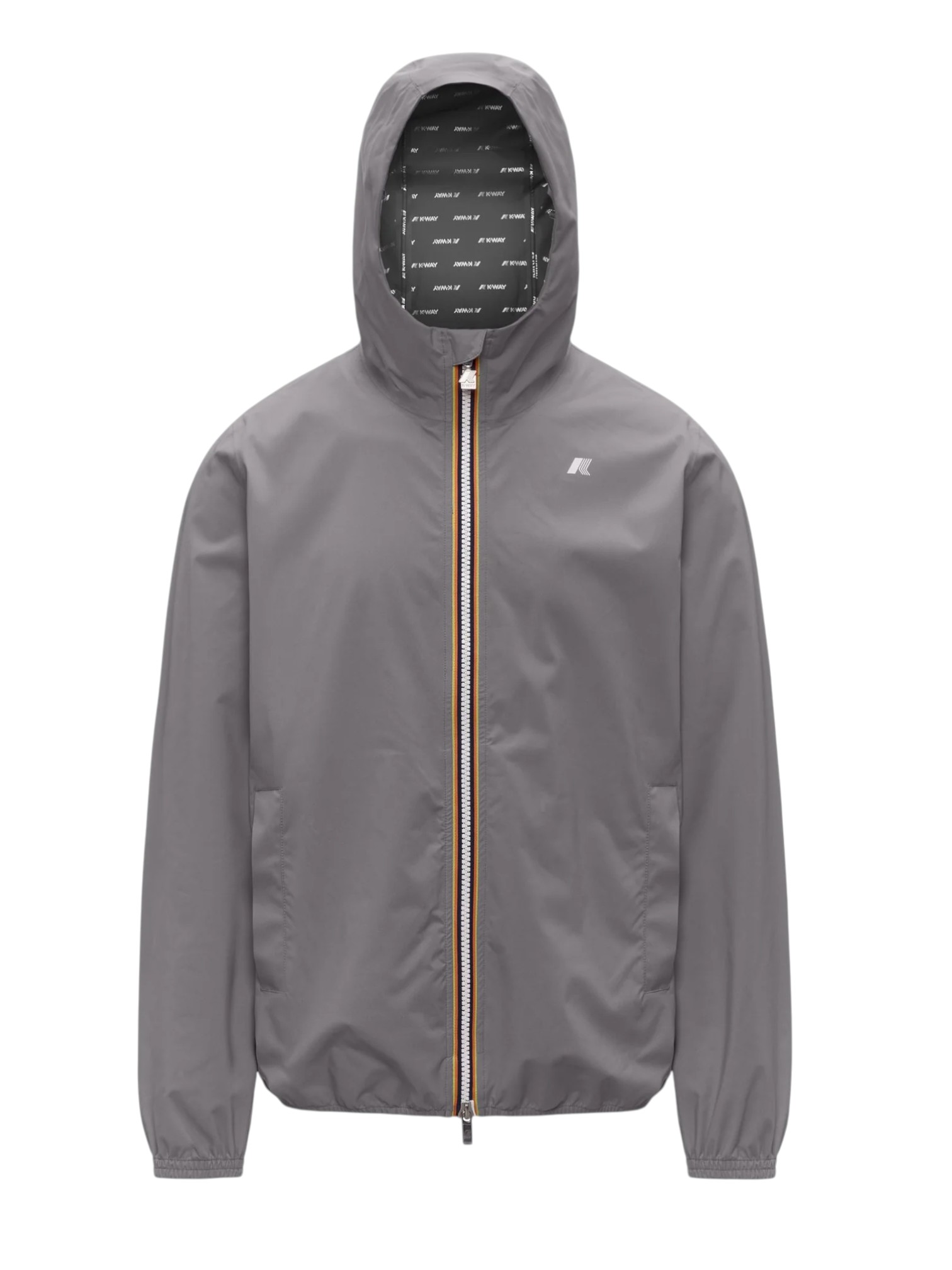 K-WAY GIUBBOTTO ZIP CAPPUCCIO FODERATO COTONE