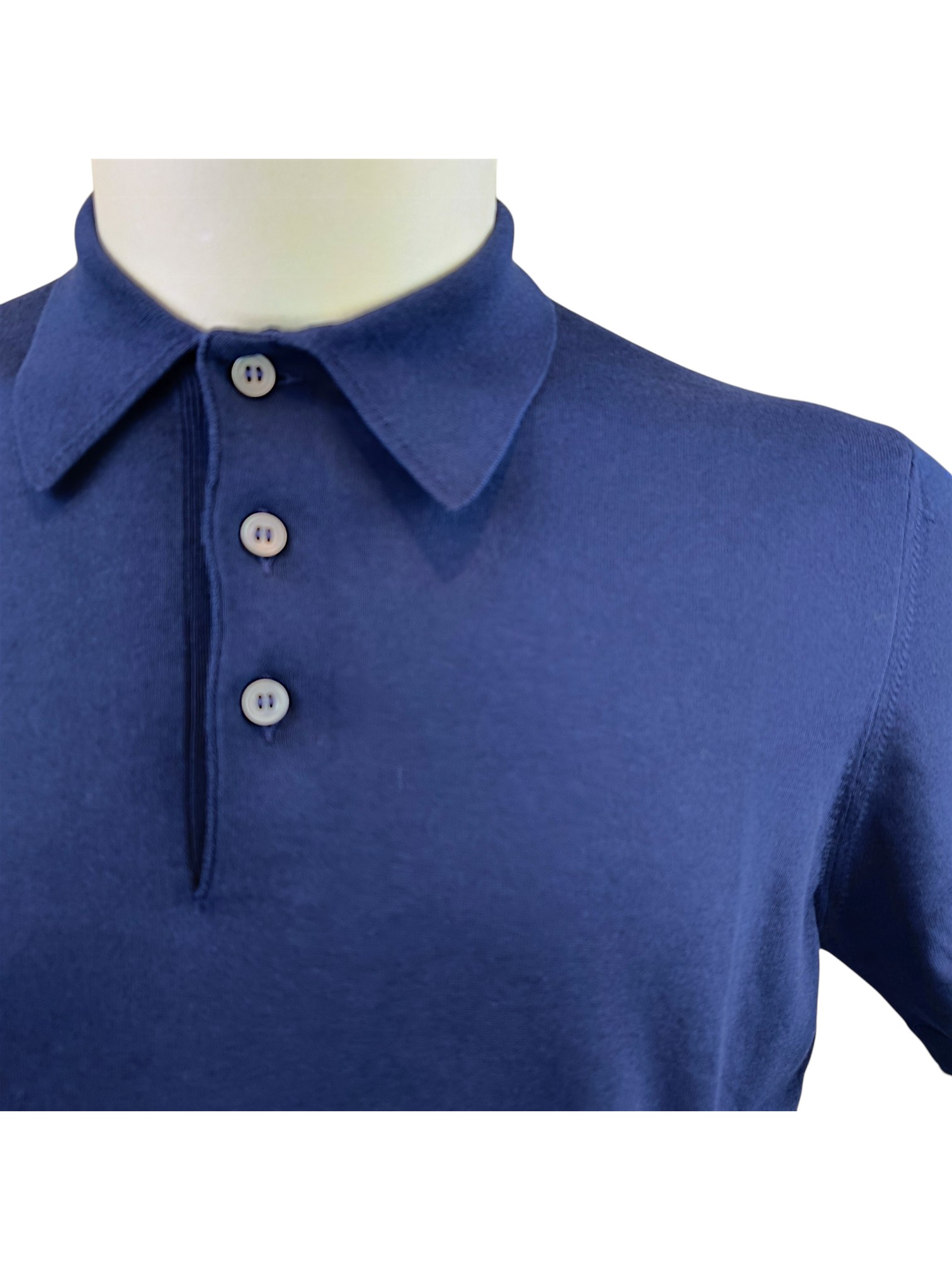 GRAN SASSO POLO TRICOT COTONE MANICA CORTA