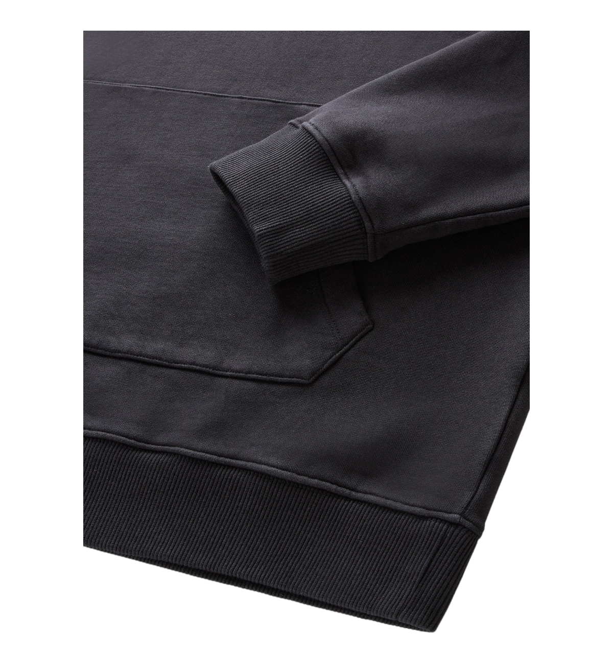 WOOLRICH FELPA CAPPUCCIO COTONE ORGANICO