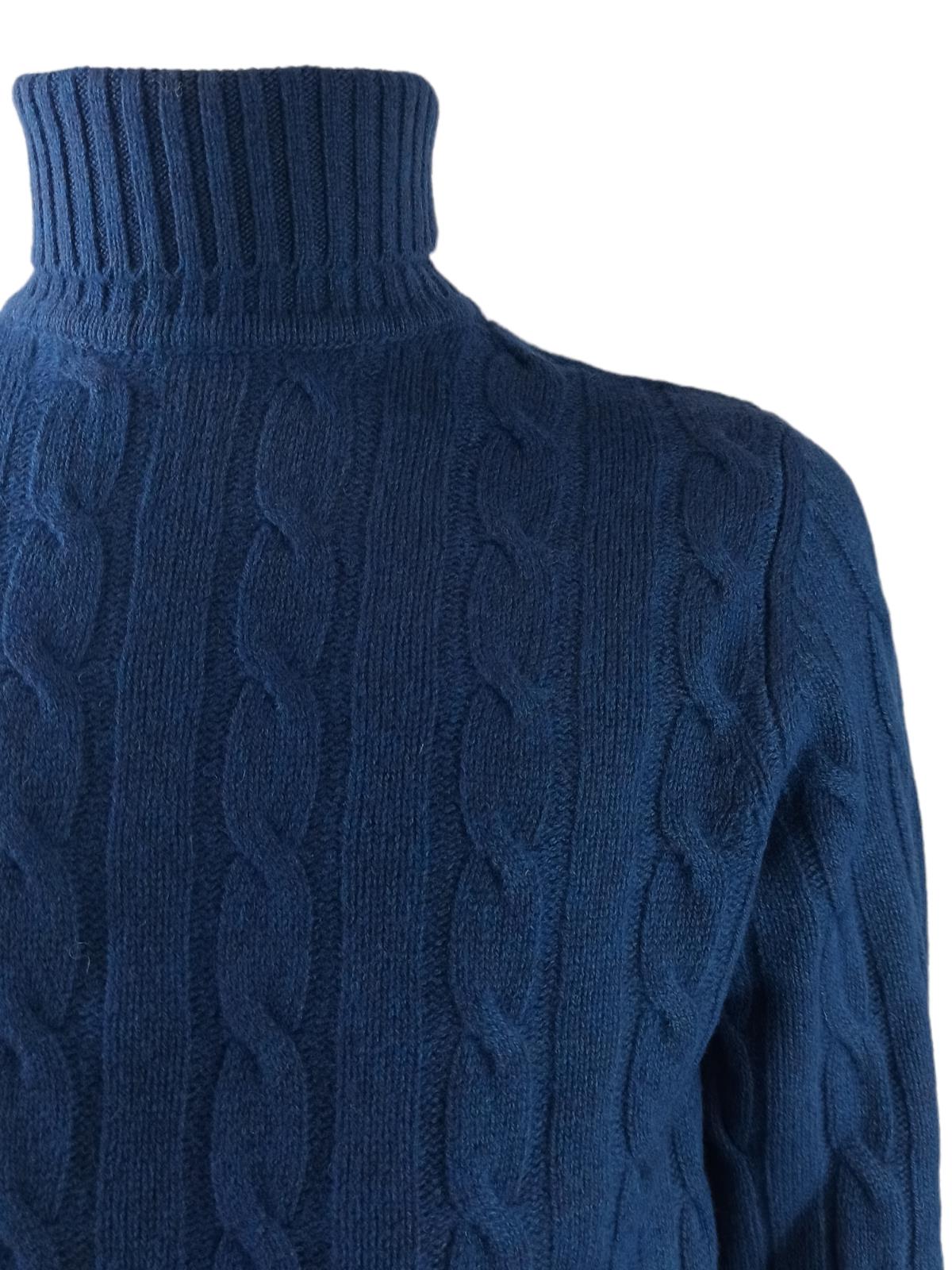 DANIELE FIESOLI MAGLIA COLLO ALTO TRECCIA