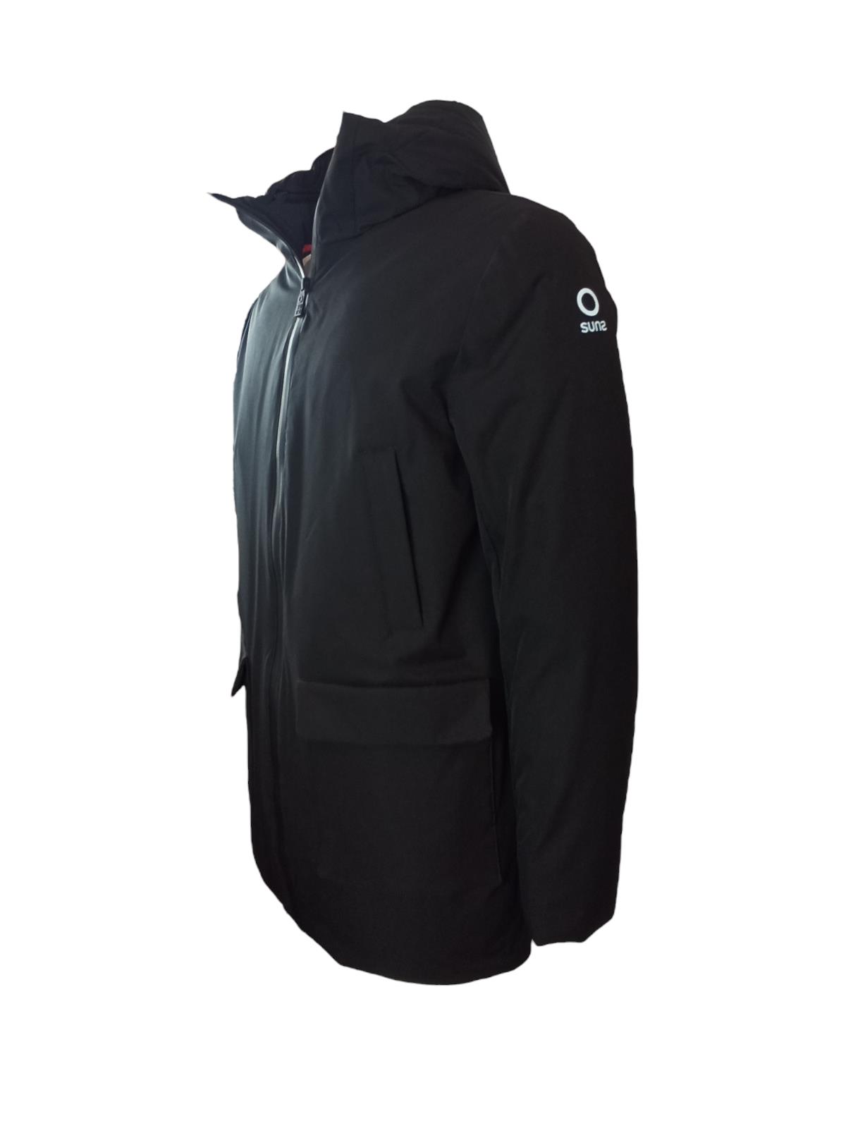 SUNS GIACCONE CAPPUCCIO ZIP