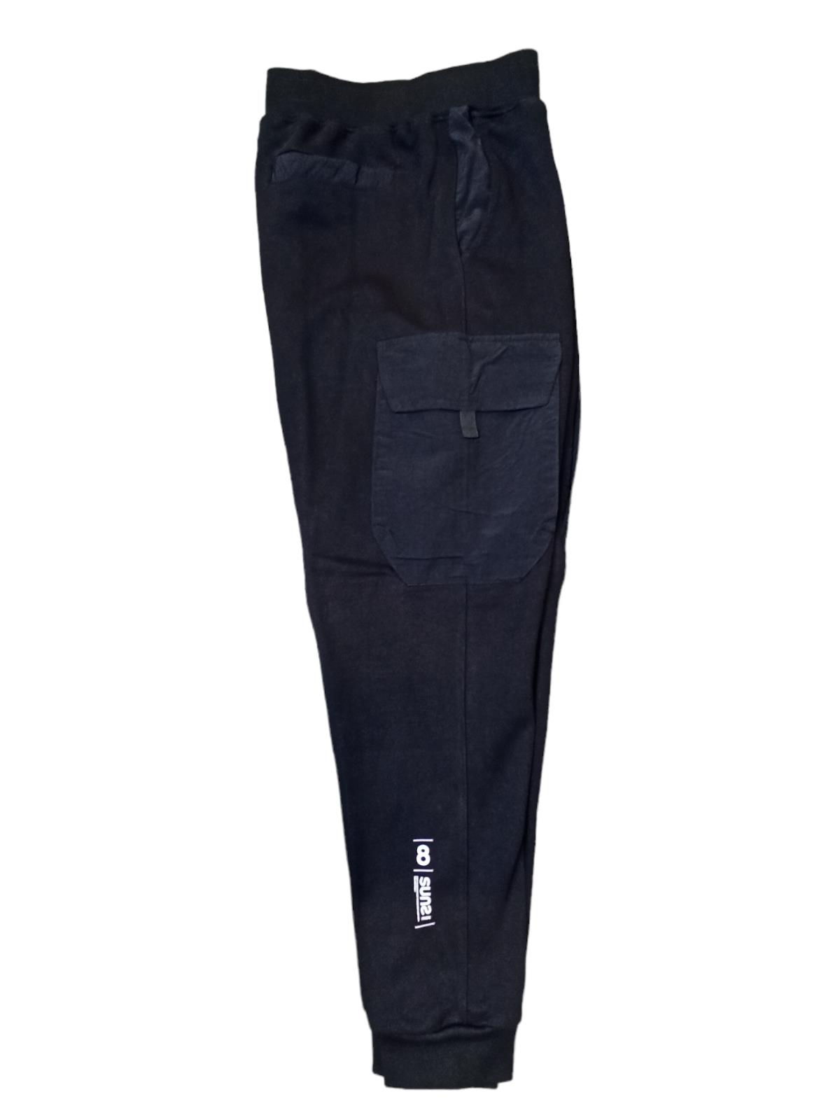 SUNS PANTALONE TUTA TASCONE INSERTI NYLON