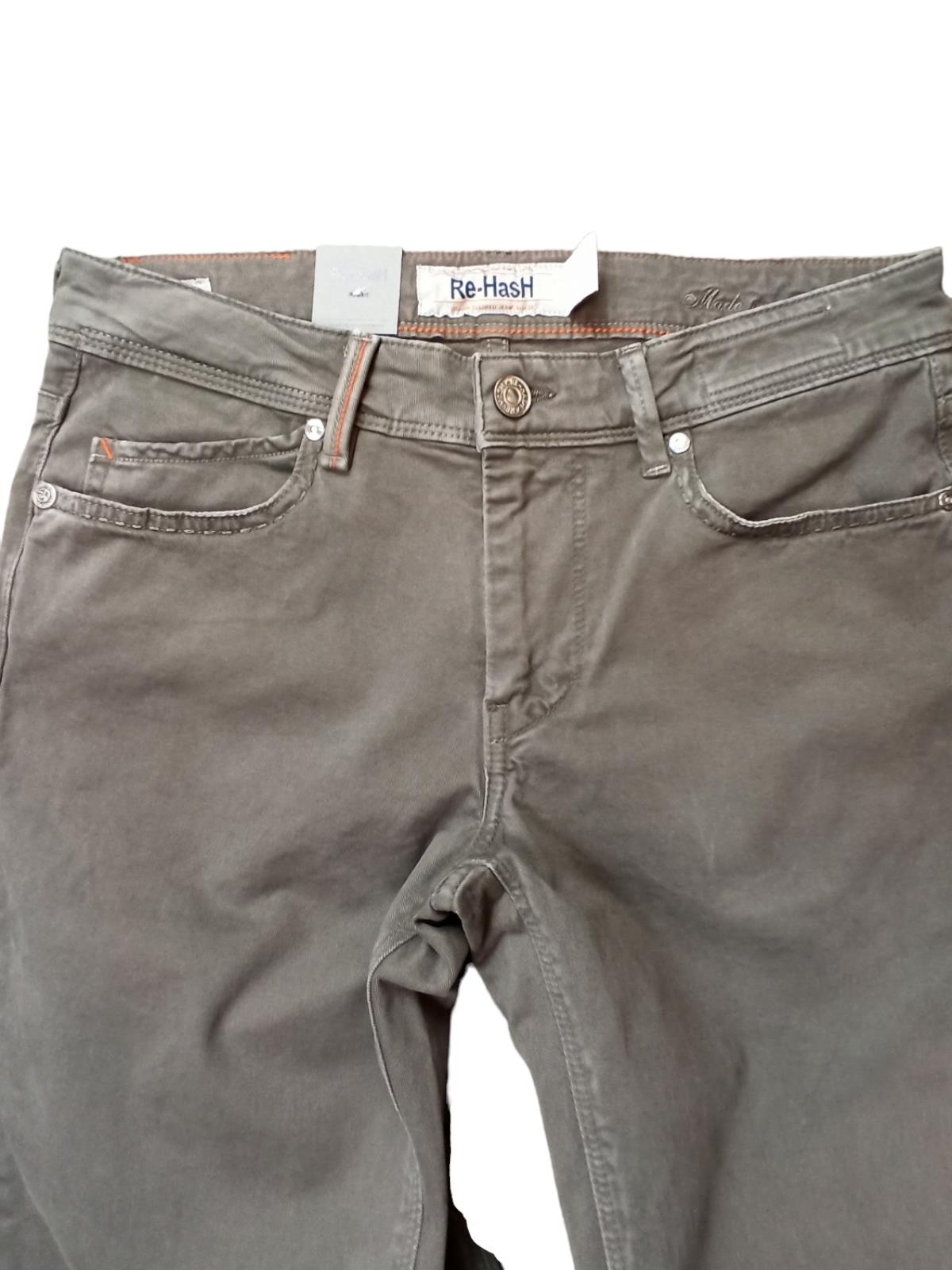 RE-HASH PANTALONE 5 TK COTONE CONFORT FUSTAGNATO
