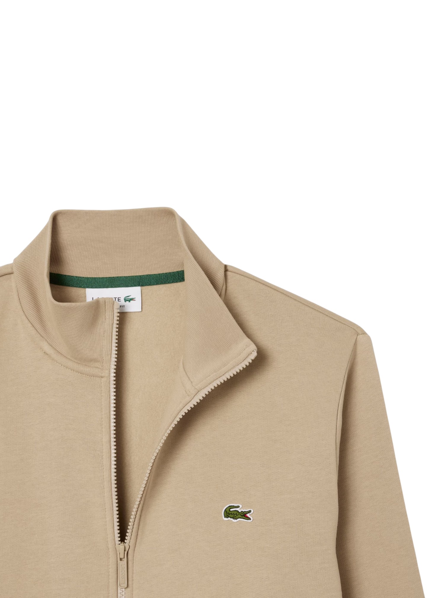 LACOSTE FELPA FULL ZIP COTONE FELPATO